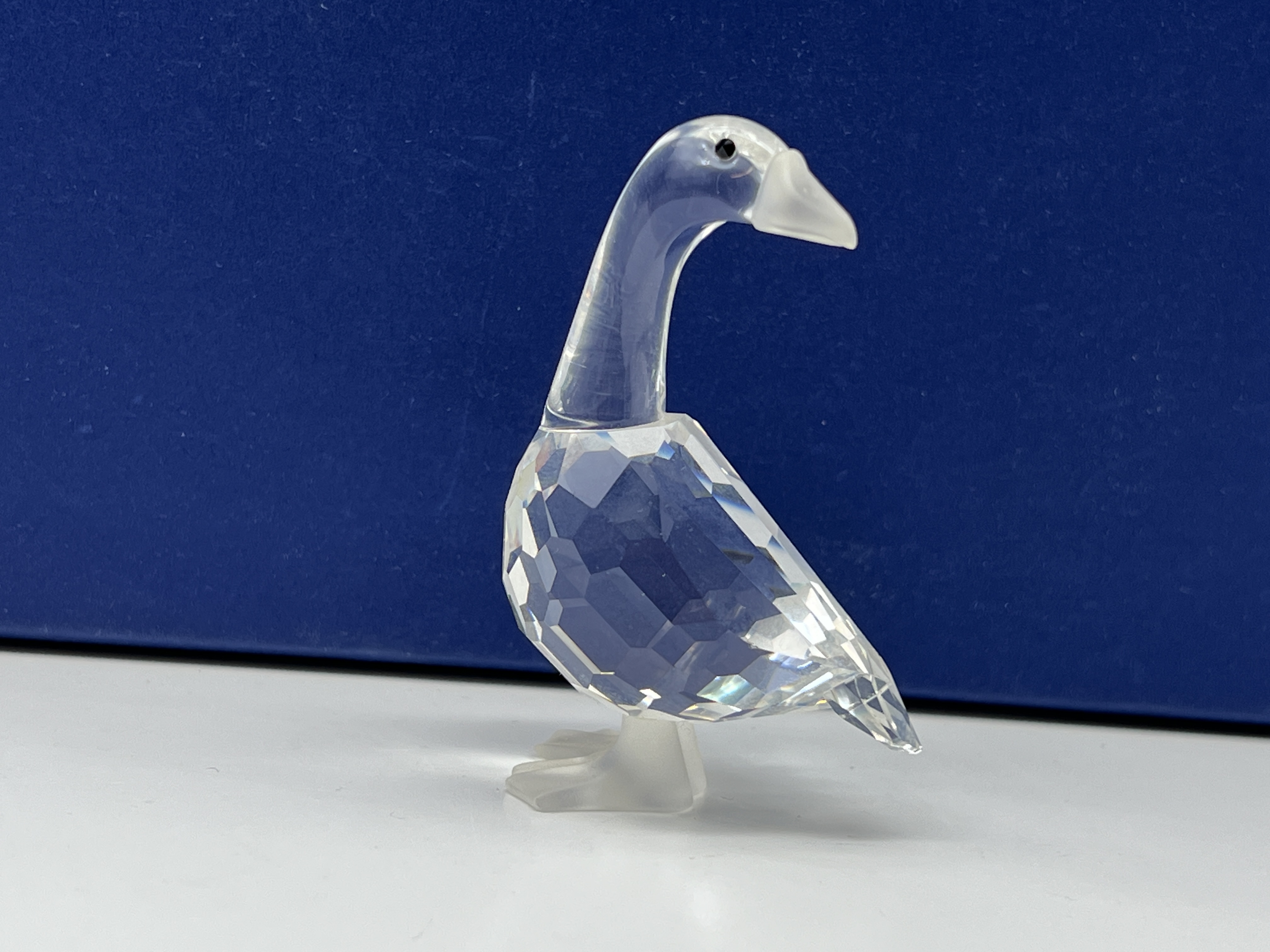  Swarovski Figur Kristall 174960 Große Gans Mutter 6,5 cm. Top Zustand   