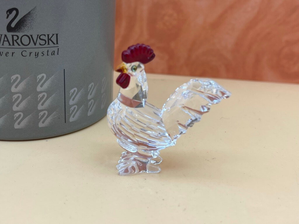 Swarovski Figur 247759 Hahn 5 cm. Mit Ovp & Zertifikat. Top Zustand