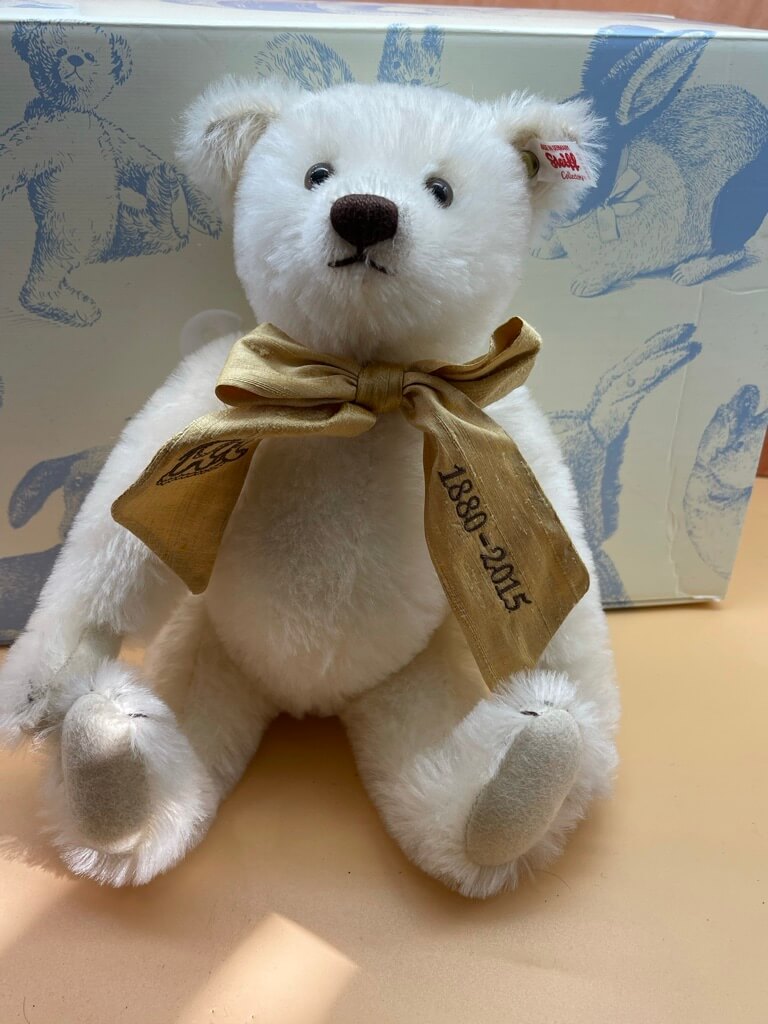 Steiff Tier 421266 Celebration Teddy 31 cm. Top Zustand 