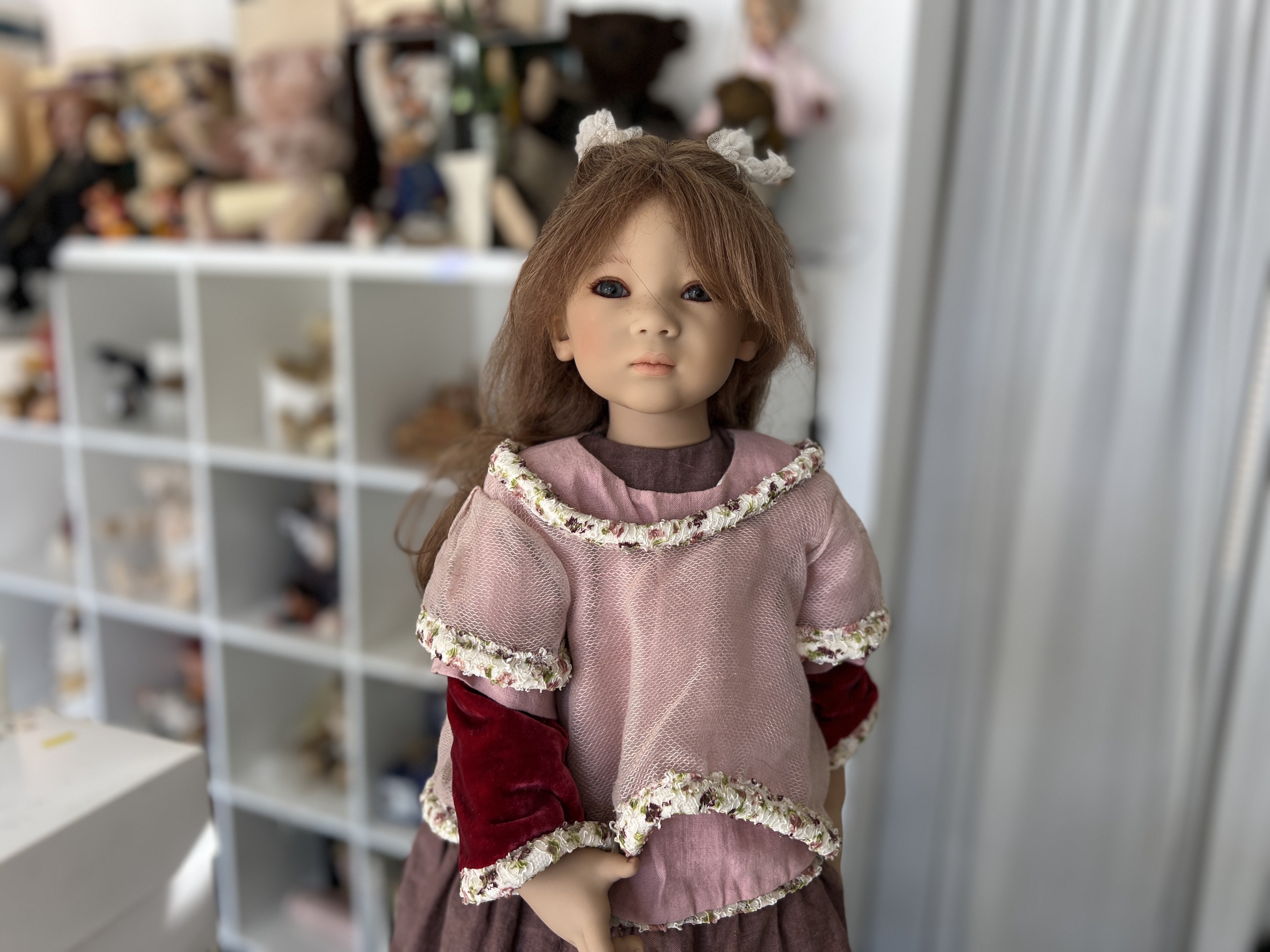  Annette Himstedt Puppe 74 cm. Top Zustand.   