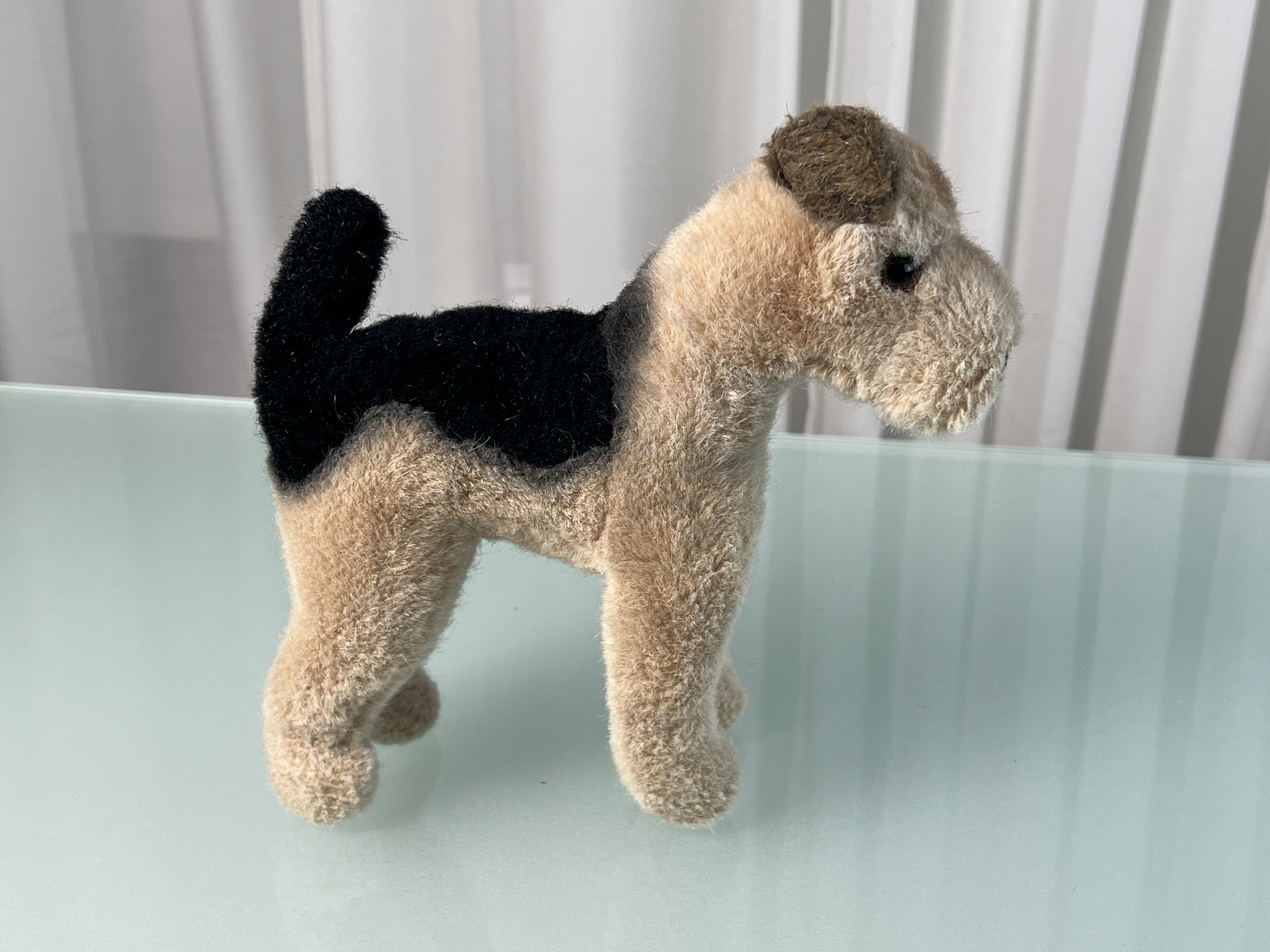 Steiff Tier Hund 21 cm. Zustand siehe Fotos 
