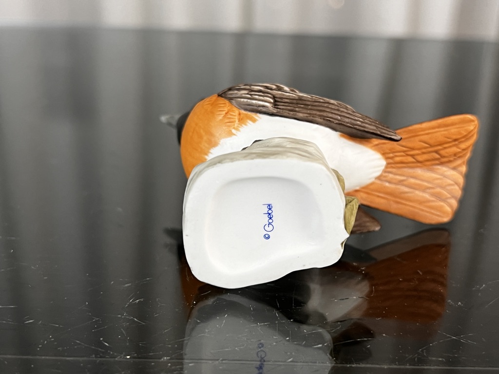 Goebel Figur Vogel Porzellan 6,2 cm. Top Zustand   