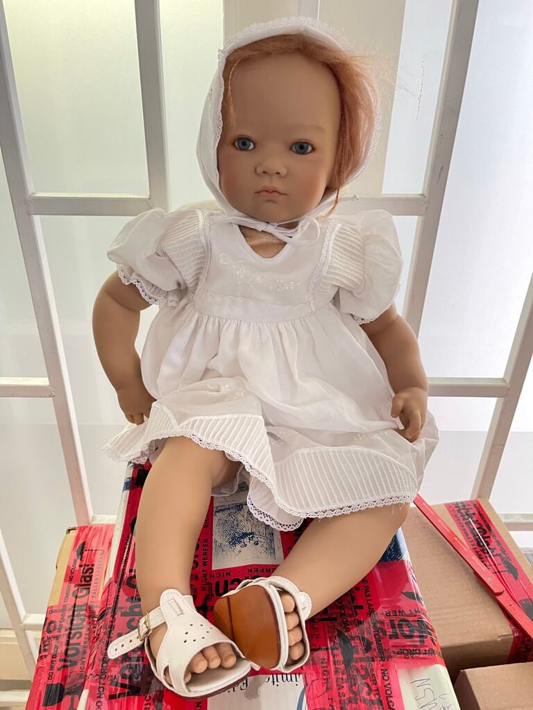 Annette Himstedt Puppe Lucy, 64 cm. Top Zustand 