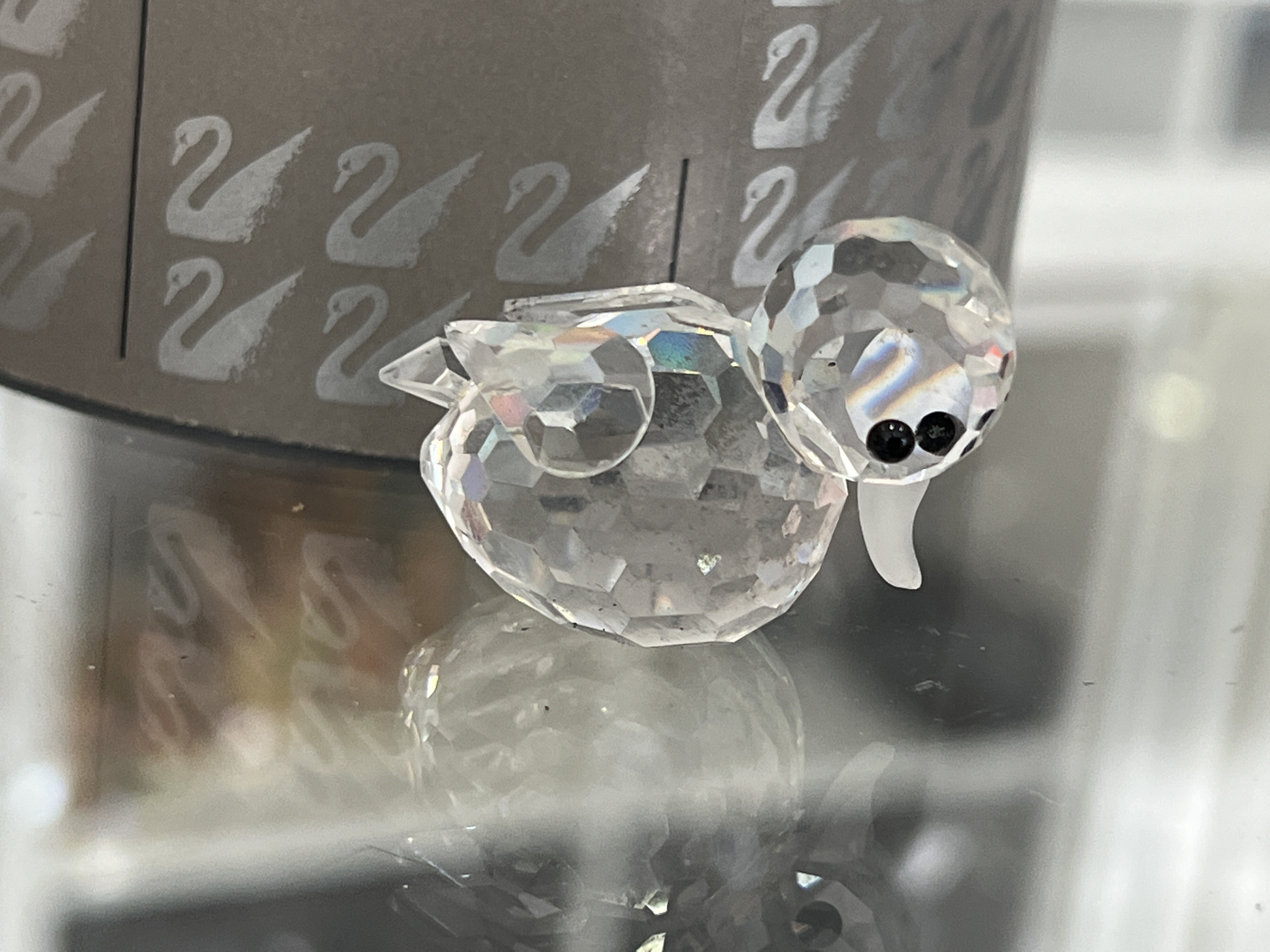  Swarovski Figur 012531 Ente 3,5 cm. Ovp & Zertifikat. Top Zustand 