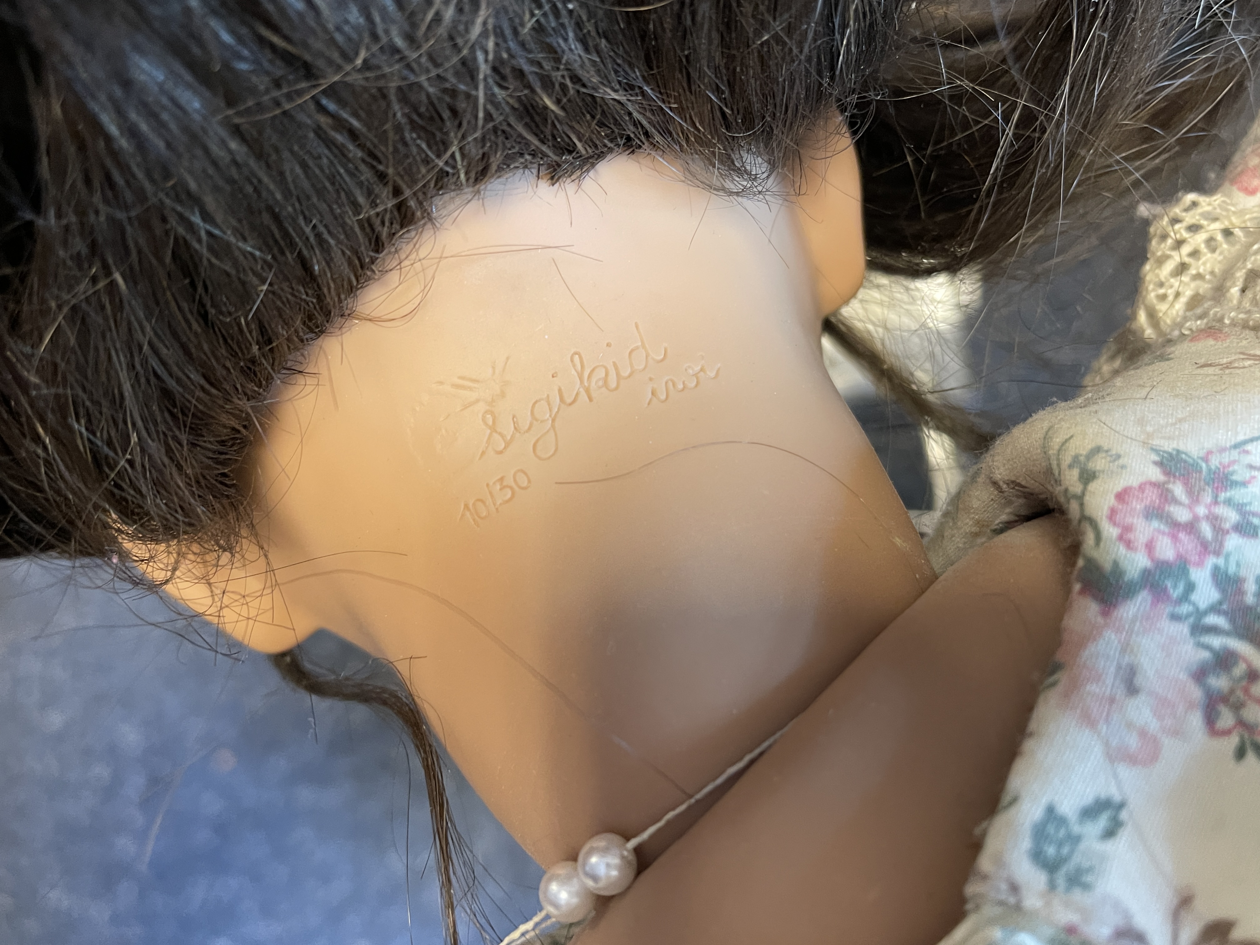 Sigikid Ilse Wippler Vinyl Puppe 68 cm. Top Zustand   