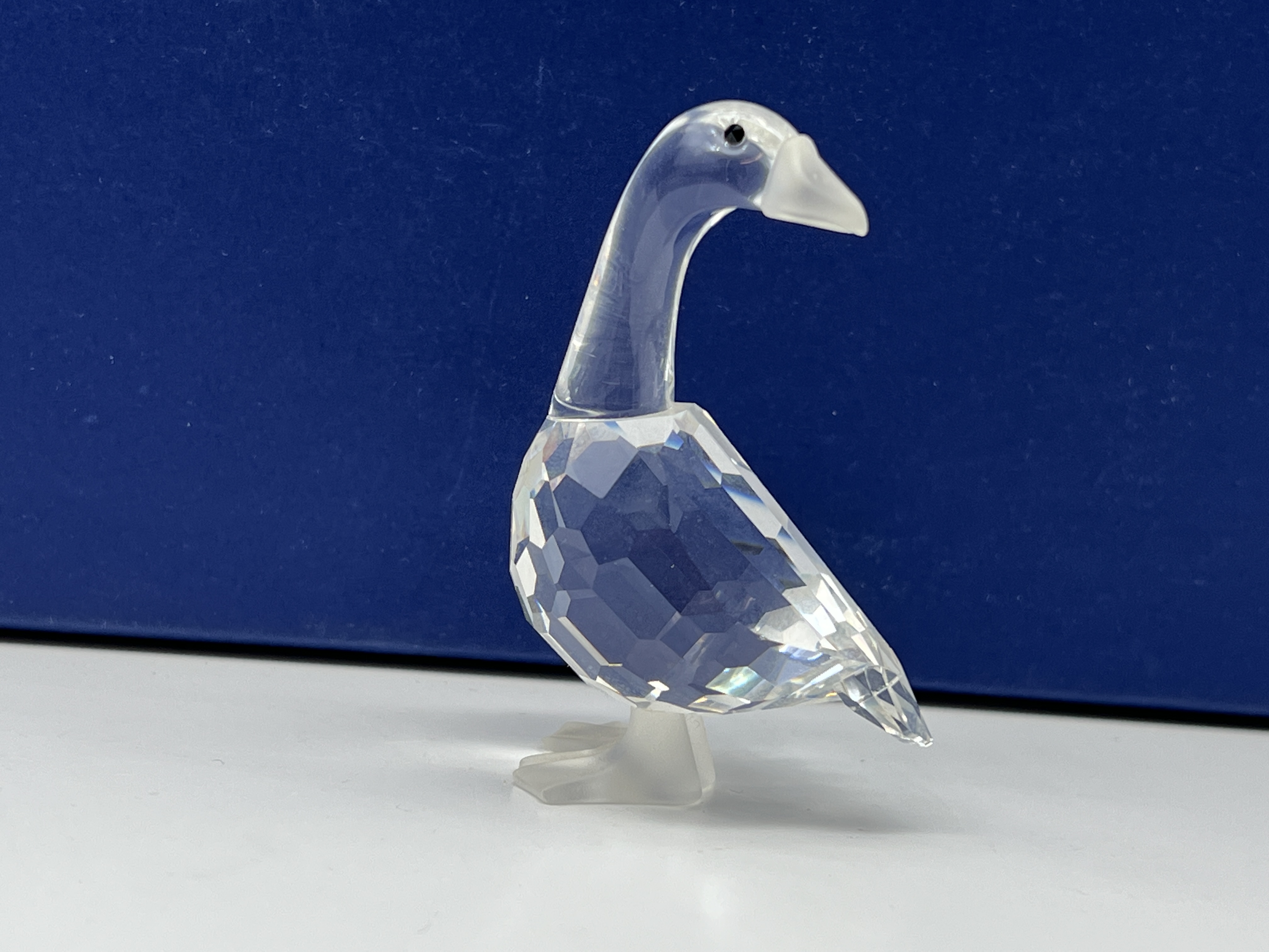  Swarovski Figur Kristall 174960 Große Gans Mutter 6,5 cm. Top Zustand   