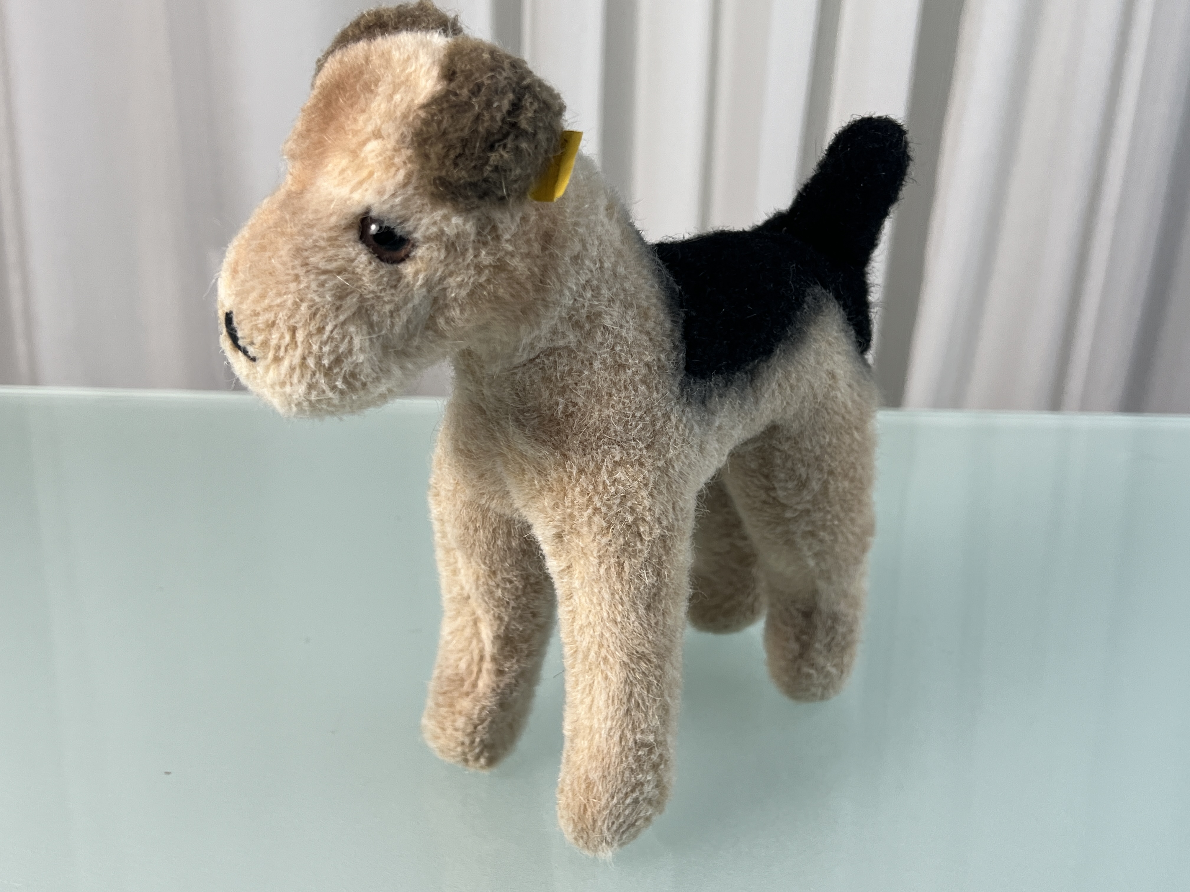 Steiff Tier Hund 21 cm. Zustand siehe Fotos 