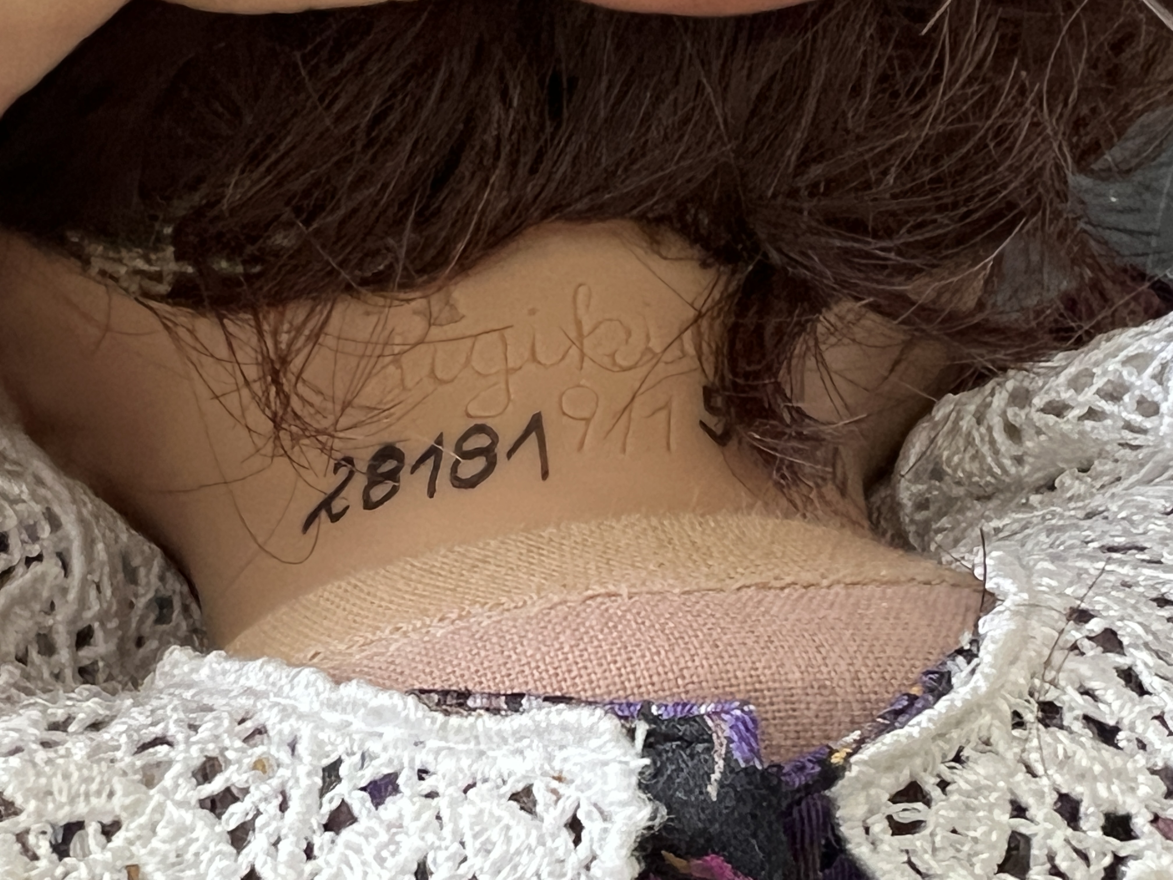 Sigikid Künstlerpuppe Vinyl Puppe 53 cm. Top Zustand. 