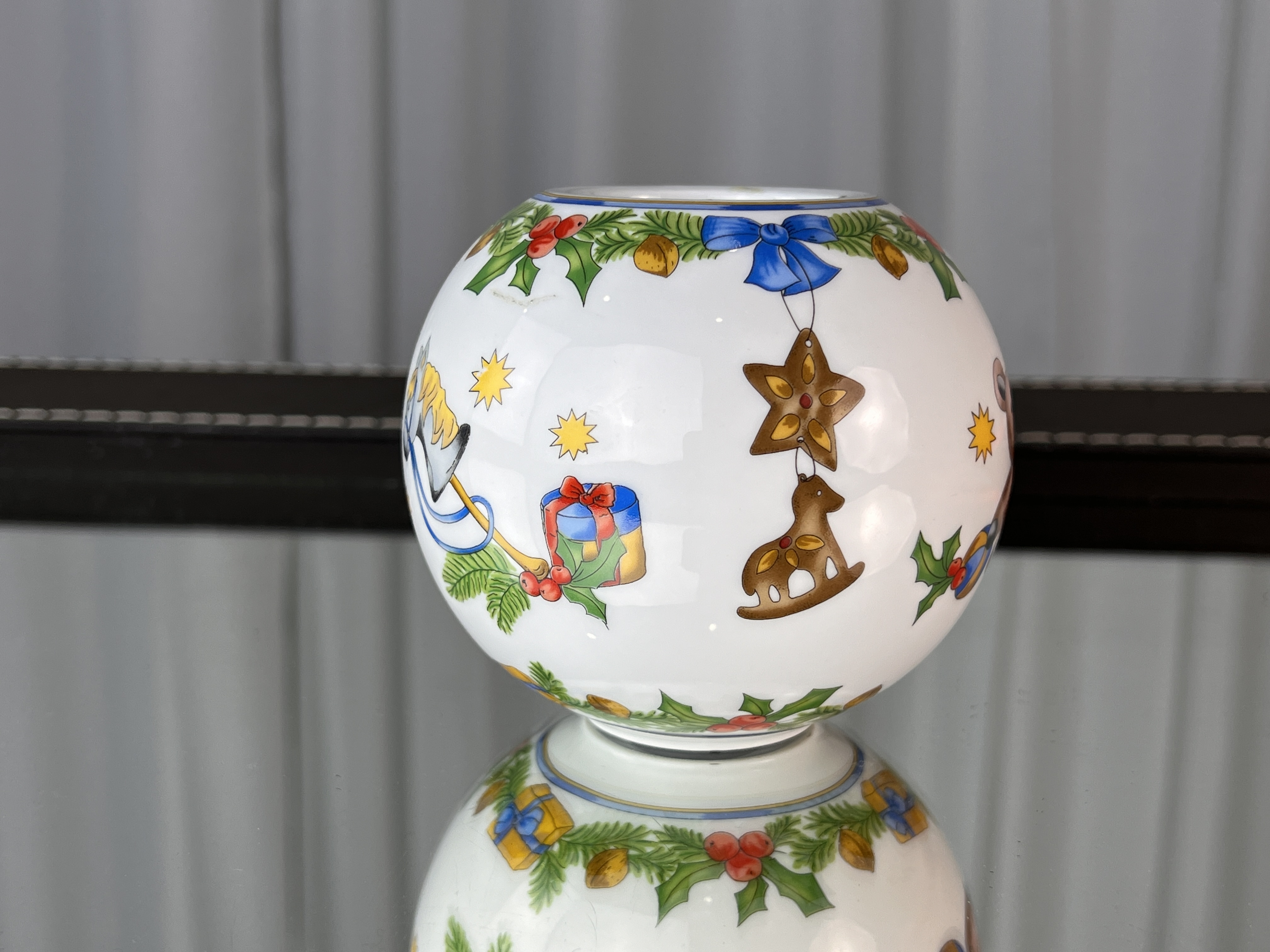  Hutschenreuther Teelicht Kerzenständer Stern 9 cm Ø. Top Zustand.  