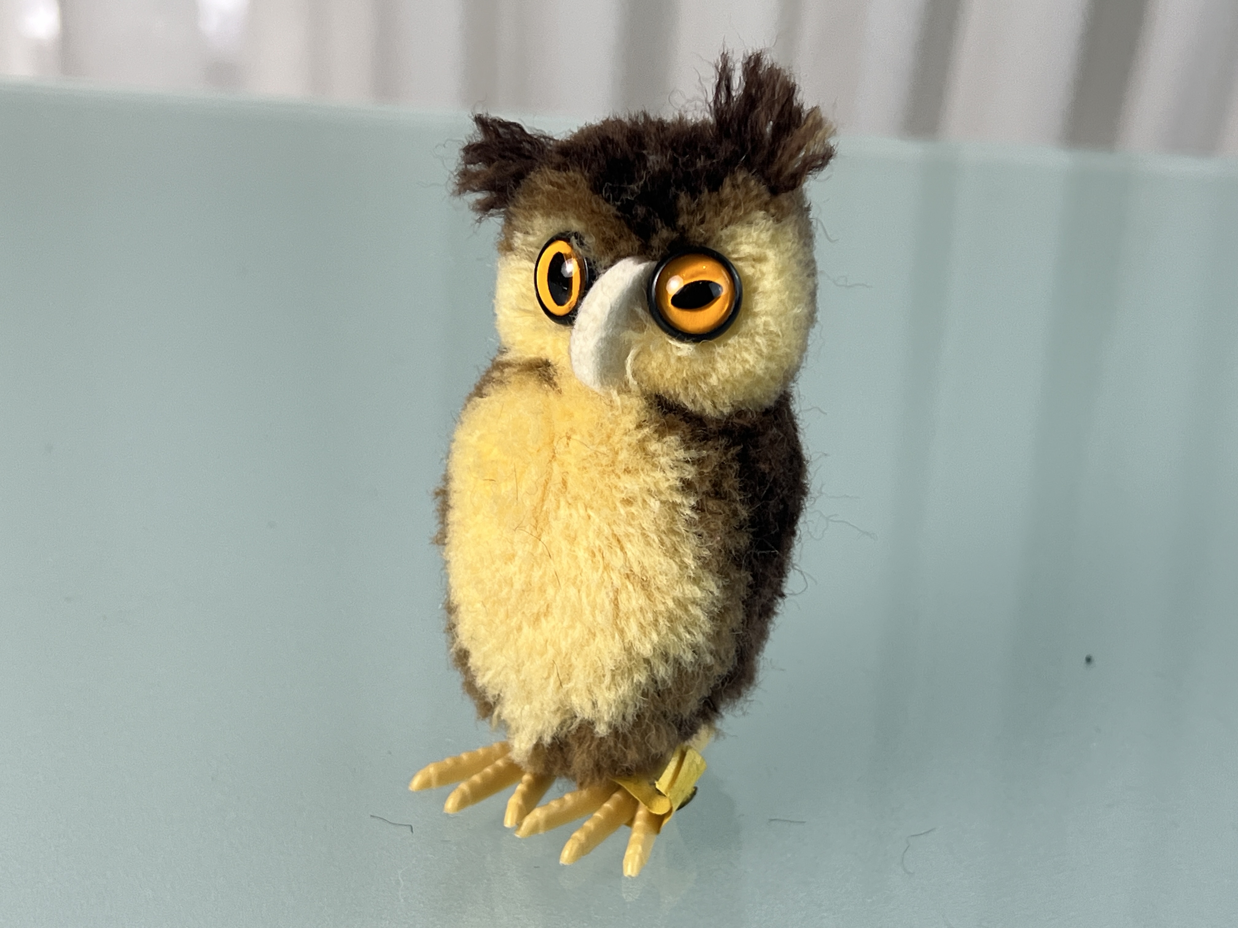 Steiff Tier Eule 9,5 cm. Zustand siehe Fotos 