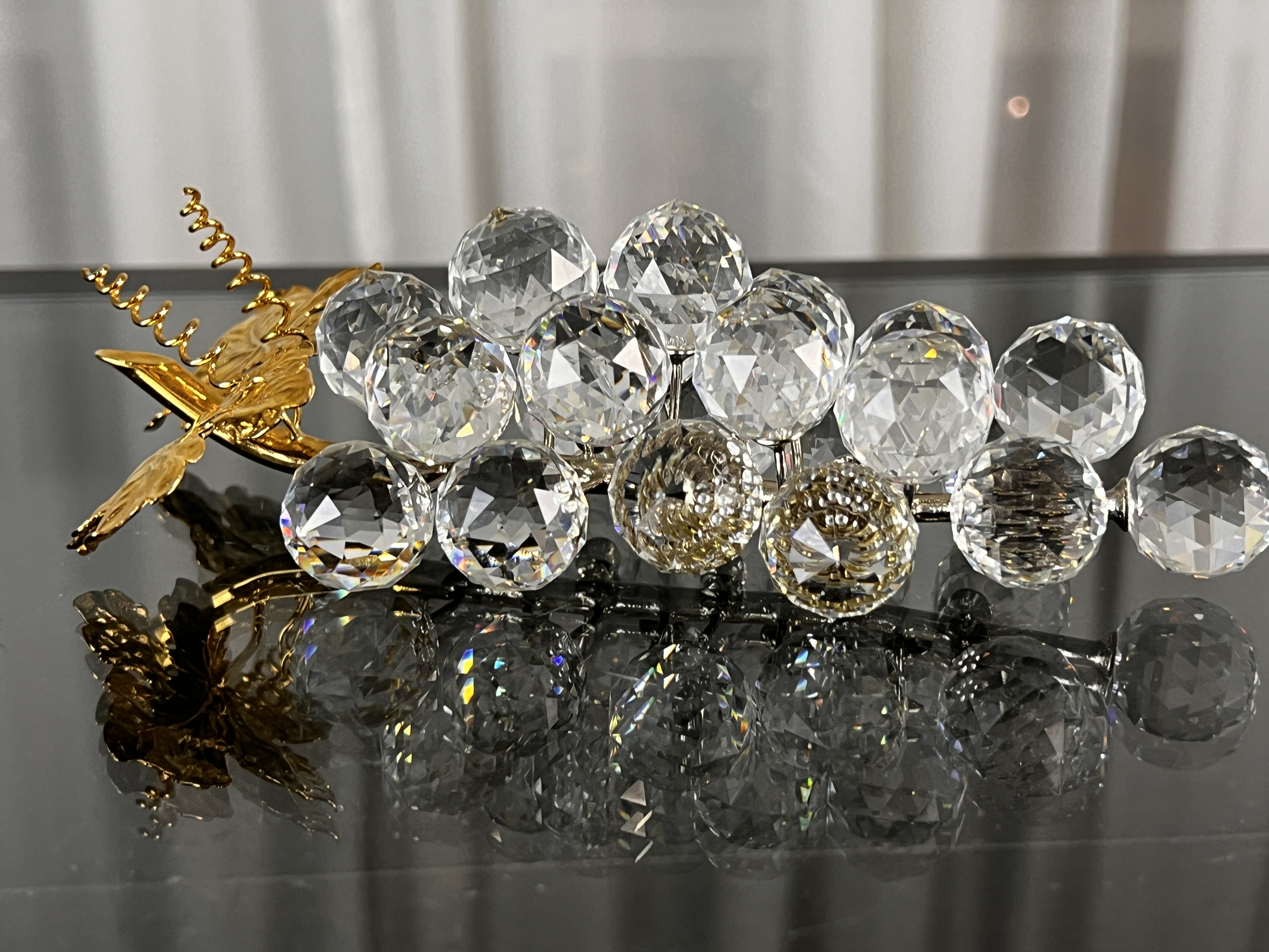 Swarovski Figur 011864 Weintrauben 17 cm. Top Zustand 