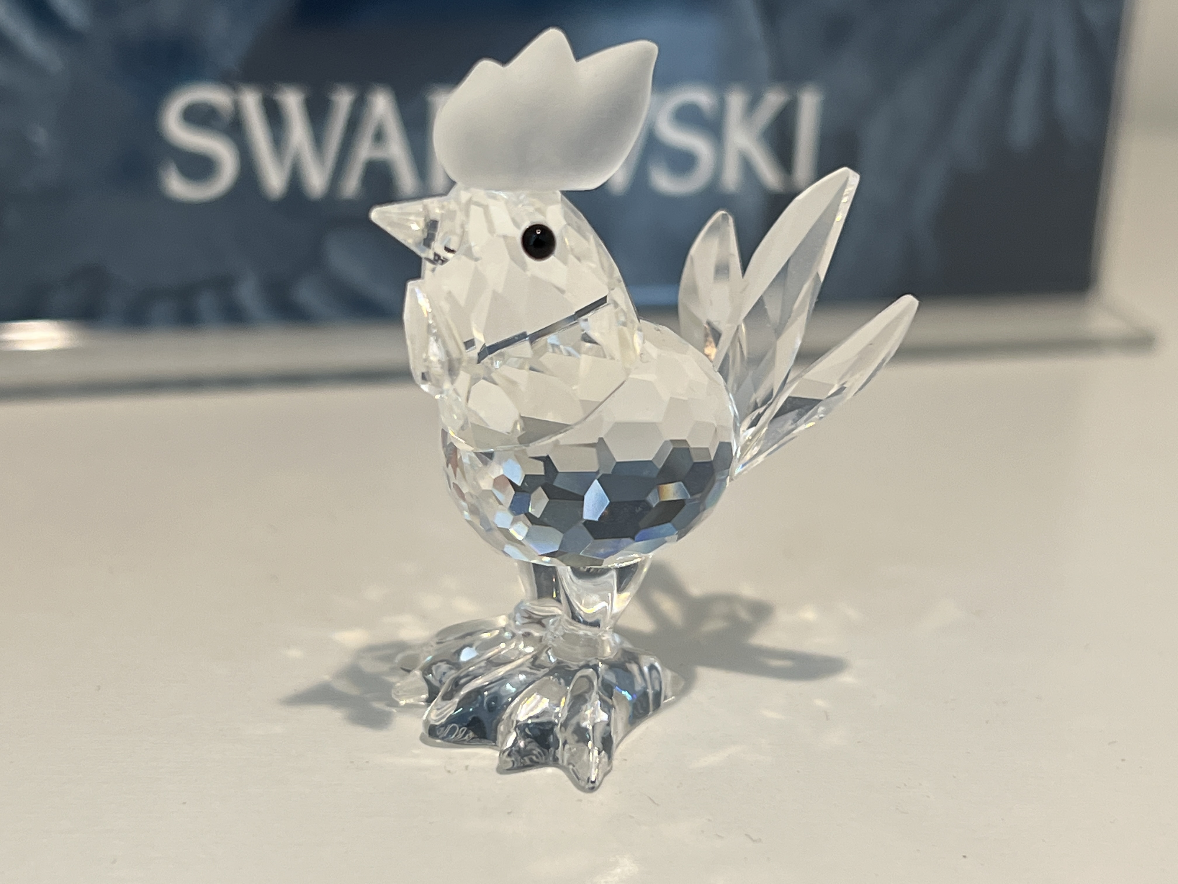 Swarovski Figur 014497 Hahn 5 cm. Top Zustand.