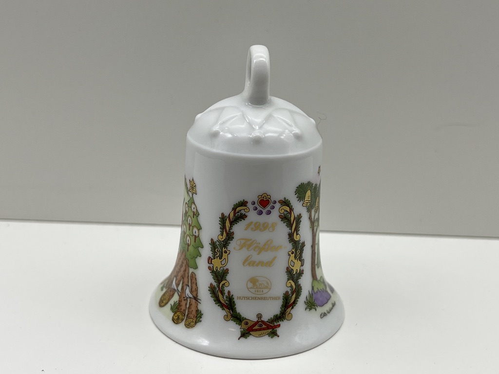  Hutschenreuther 1998. Weihnachtsglocke 7 cm. Top Zustand.     