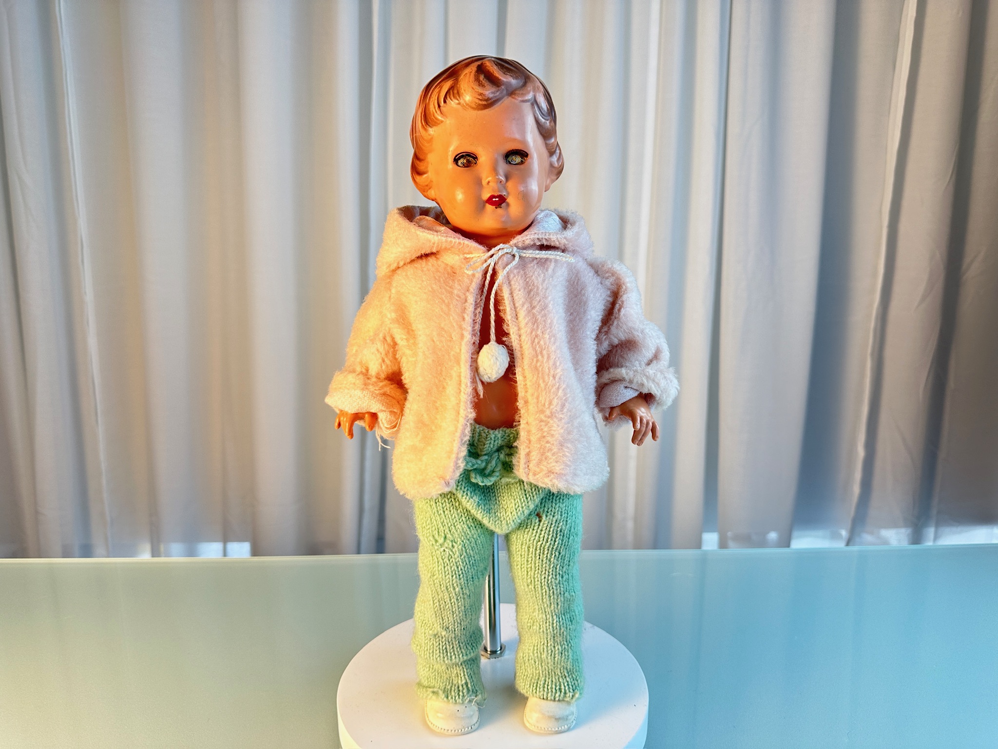 Schildkrötpuppe Puppe  Sammler Puppe 40 cm. Top Zustand.   