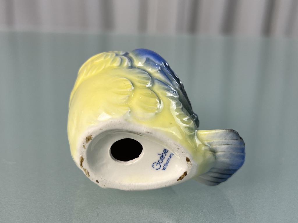 Goebel Vogel Figur Porzellan 7,5 cm. Top Zustand    