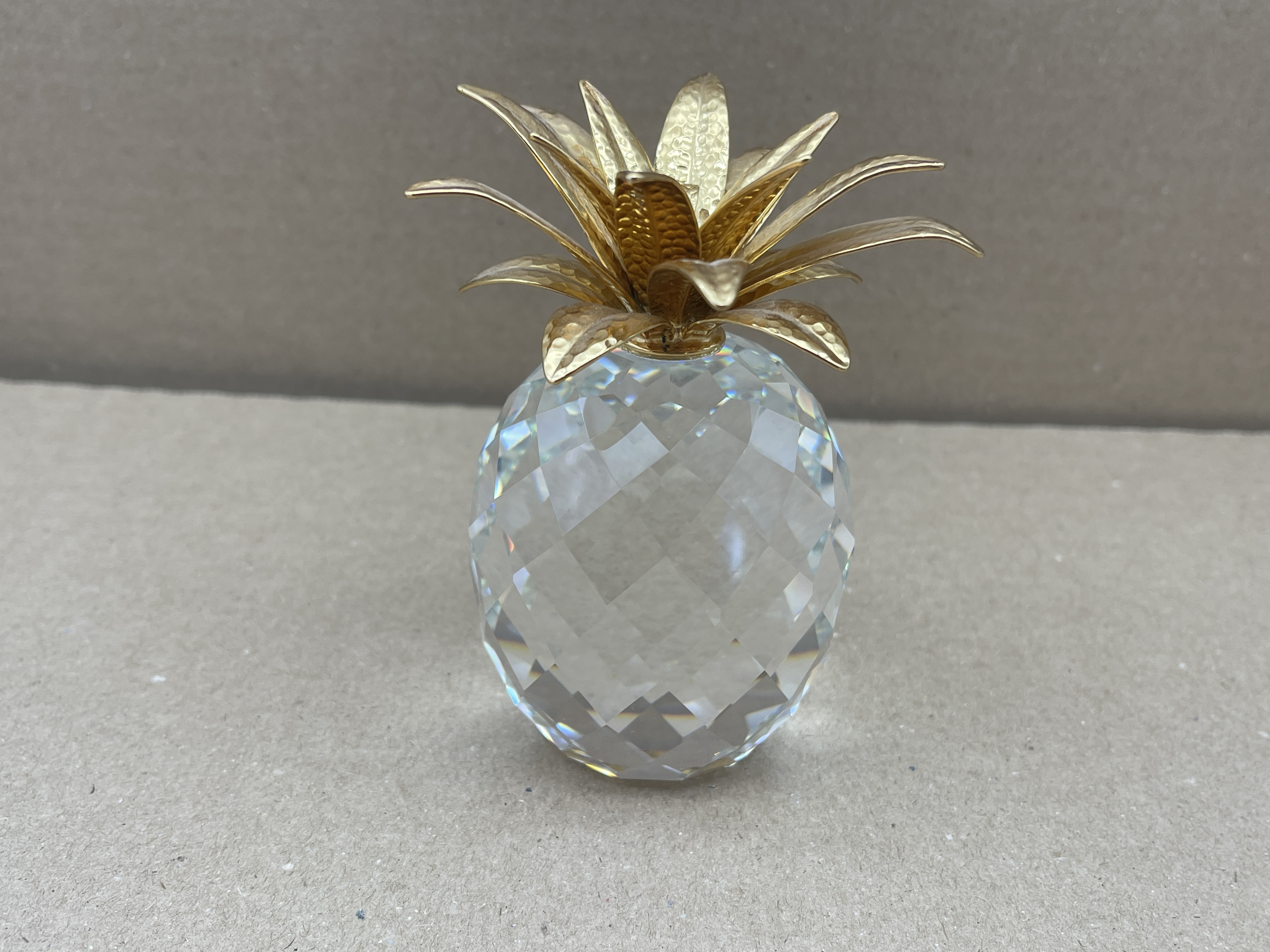  Swarovski Figur Kristall 010044 Große Ananas 10,5 cm. Top Zustand.