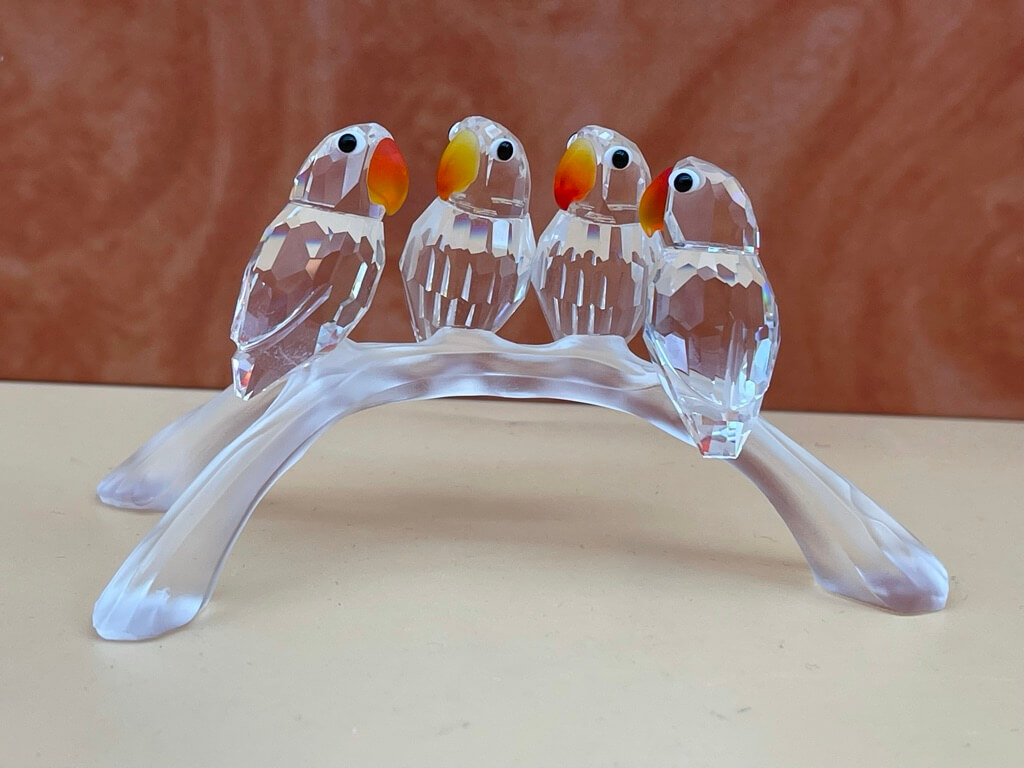 Swarovski Figur 199123 Lovebirds 10,5 cm. Top Zustand