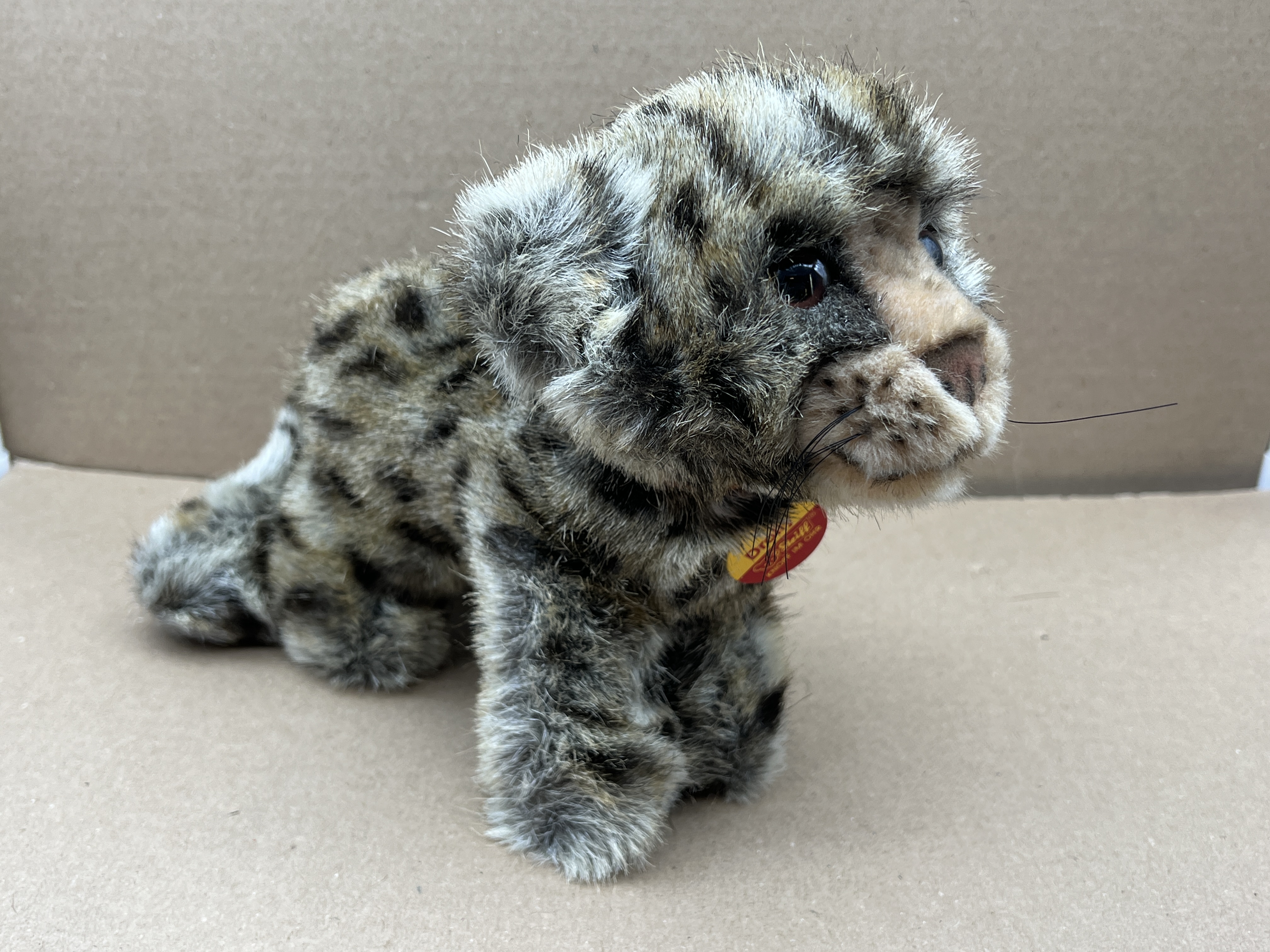 Steiff Tier 081439 Gepard 21 x 25 cm. Top Zustand   