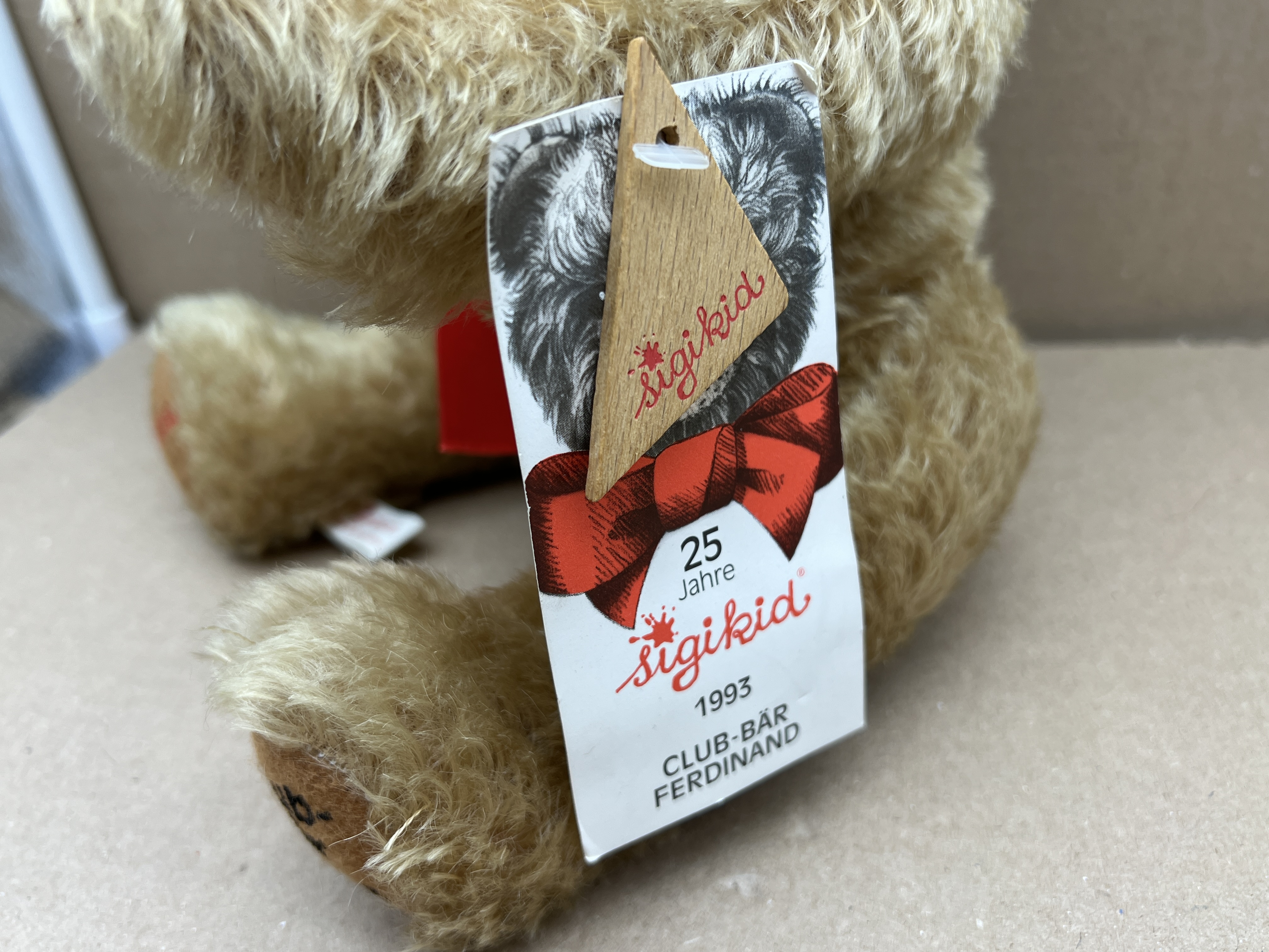 Sigikid Teddy Bär / Künstlerbär 35 cm. Top Zustand 