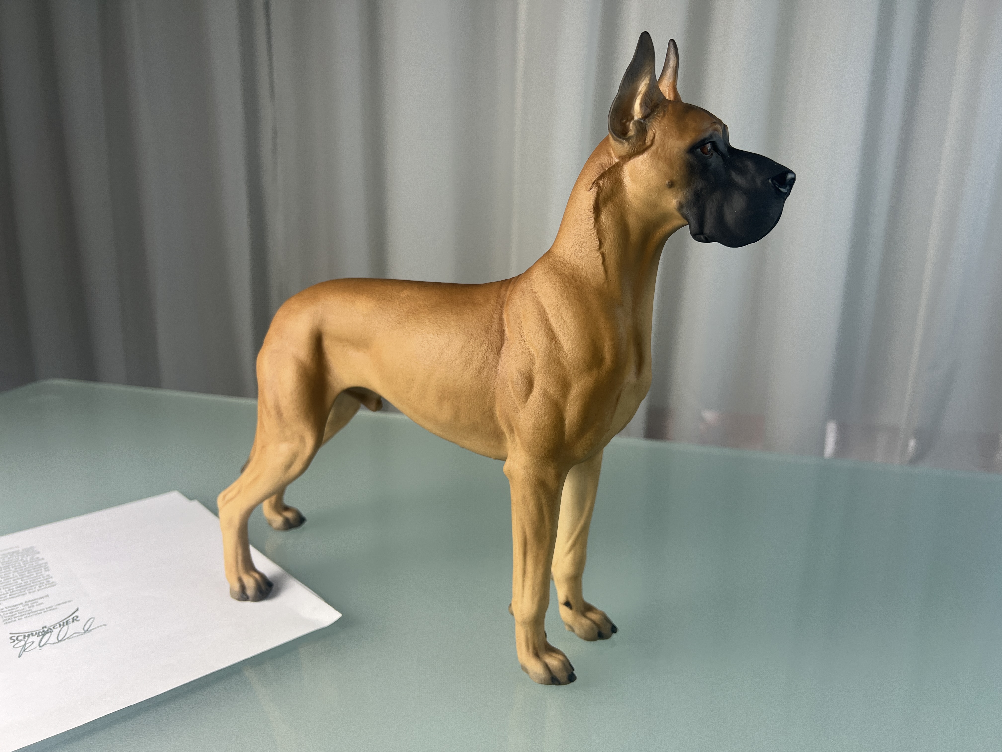 Hutschenreuther Figur Hund Dogge 30 cm Ltd. Edition auf 200 Stk. Top Zustand Hutschenreuther Figur Hund Dogge 30 cm Ltd. Edition auf 200 Stk. Top Zustand