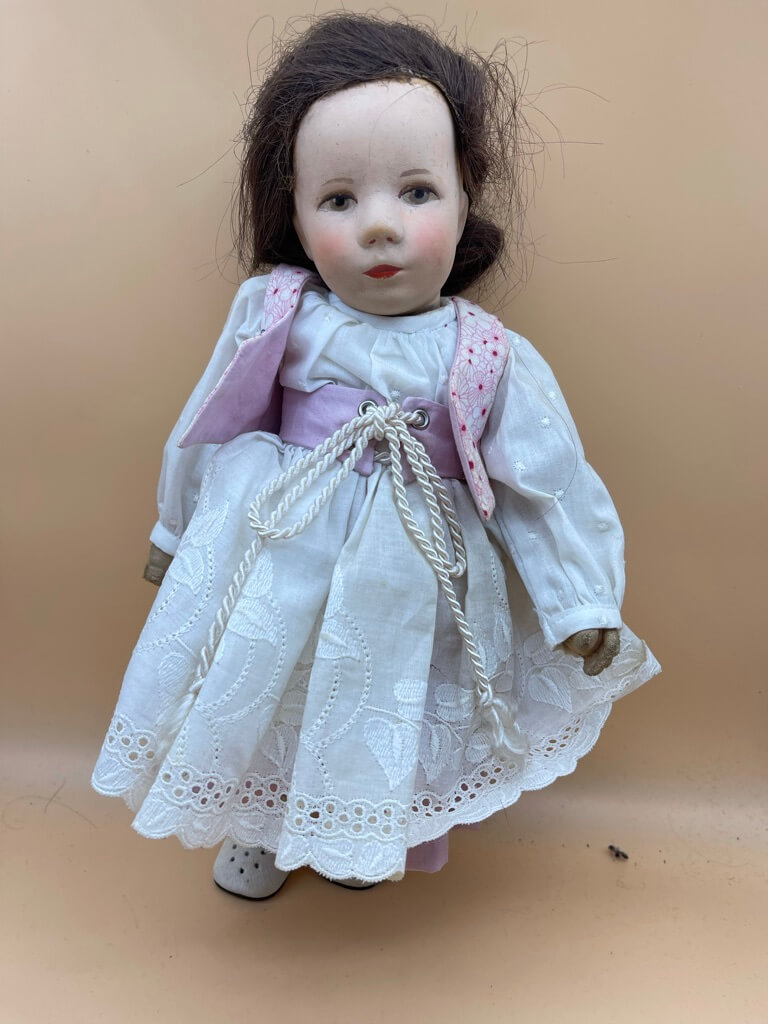 Käthe Kruse Puppe  33 cm. Zustand - Siehe Fotos 