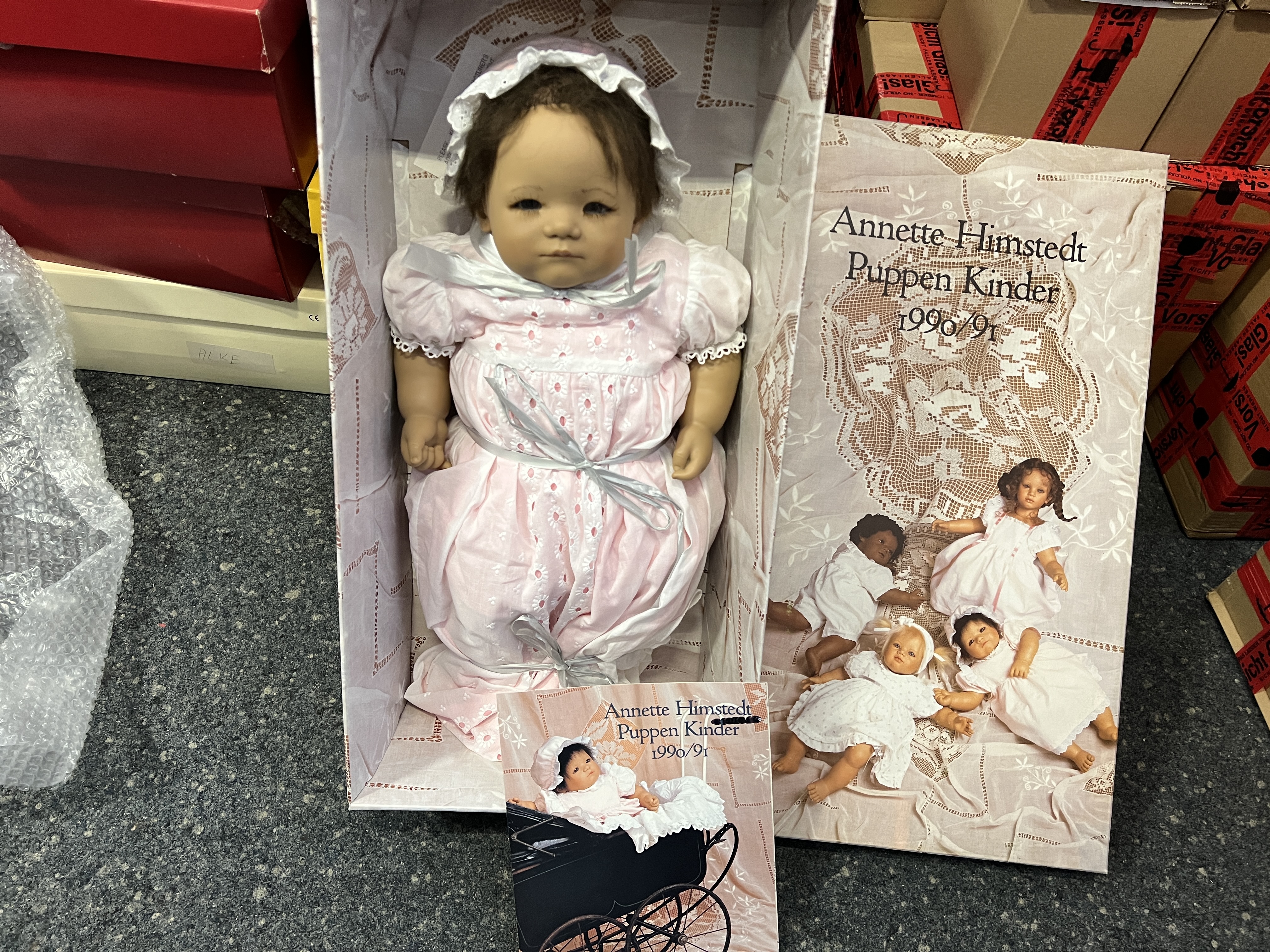 Annette Himstedt Puppe Taki 56 cm. Top Zustand. 