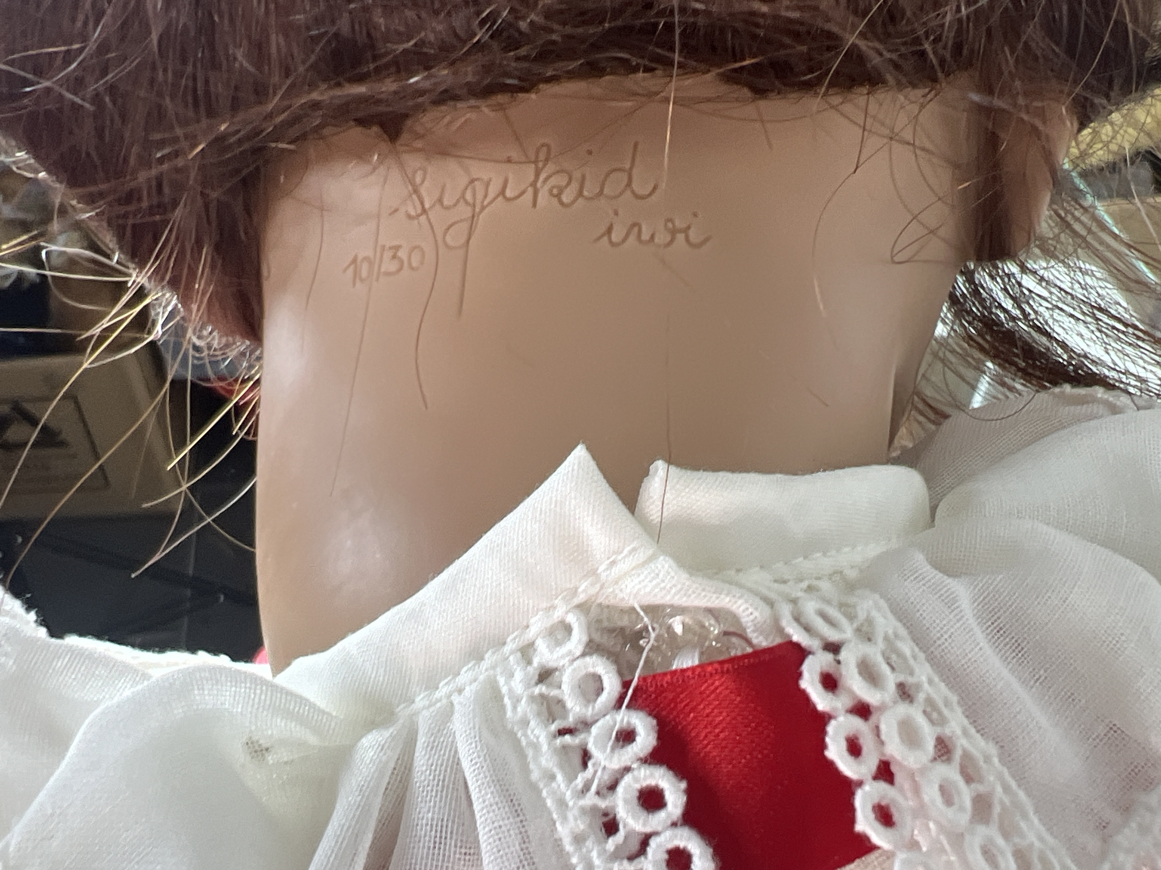 Sigikid Ilse Wippler Künstlerpuppe Vinyl Puppe 68 cm. Top Zustand 