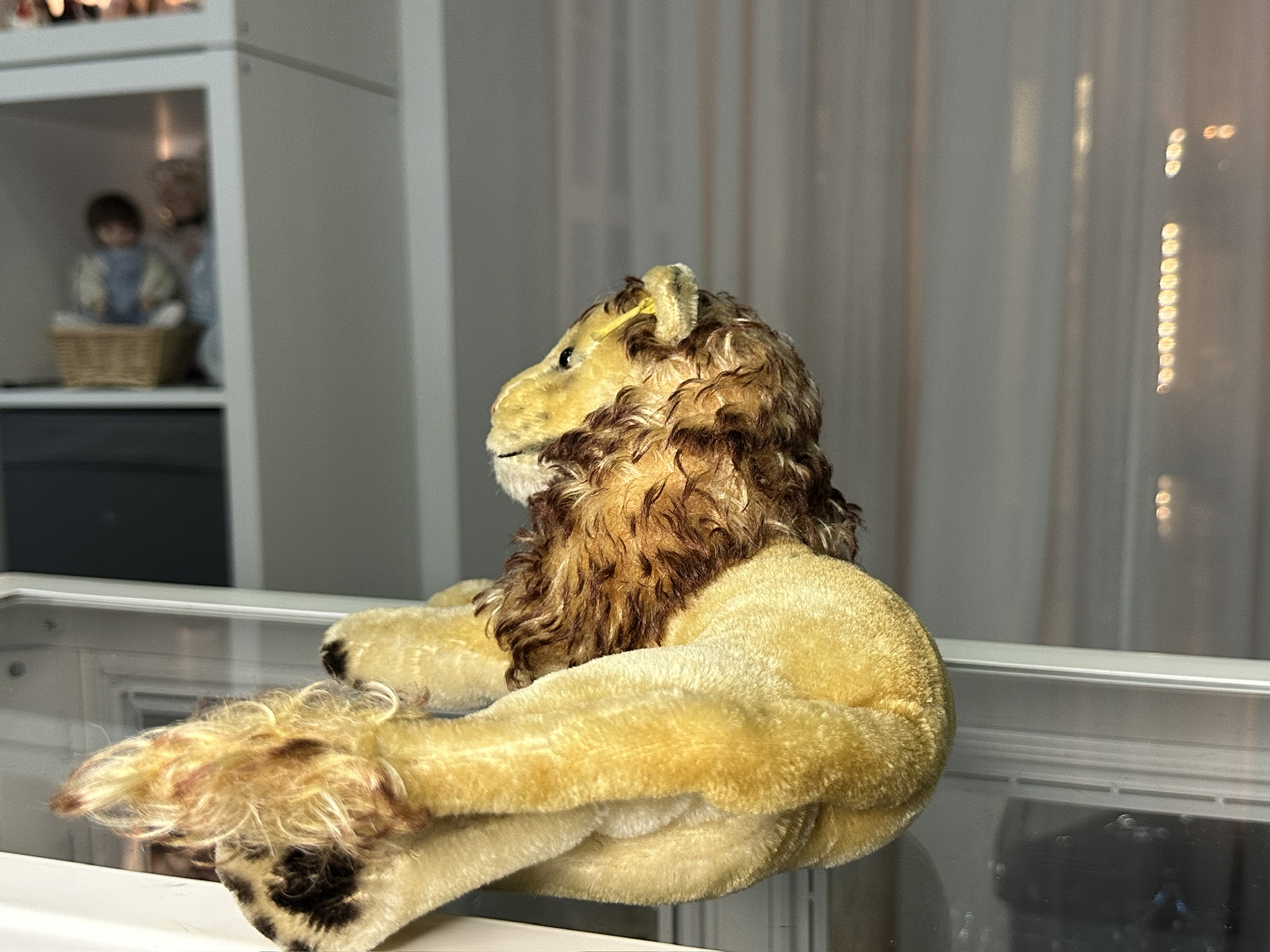 Steiff Tier Löwe Leo 37 cm. Top Zustand 
