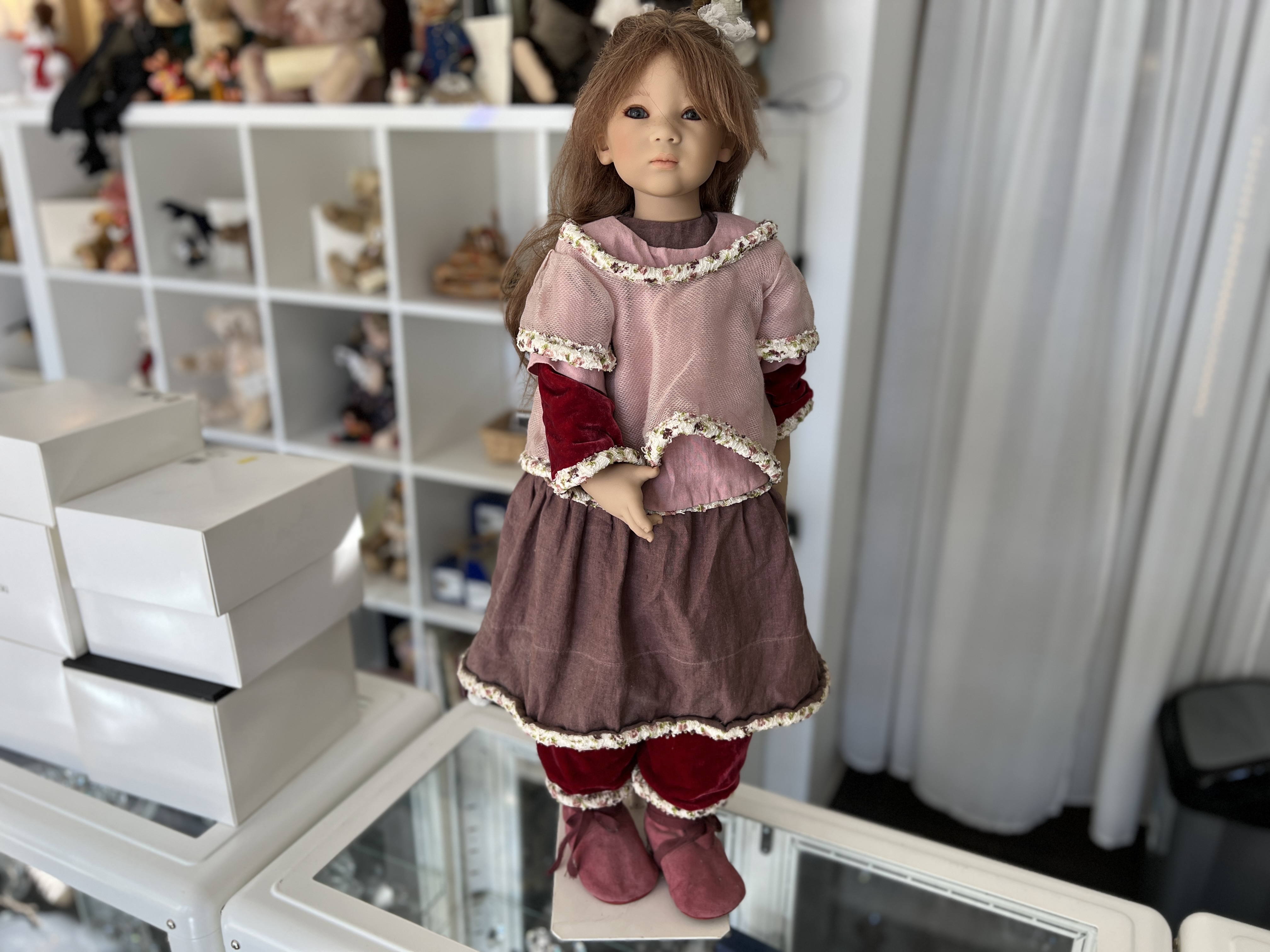  Annette Himstedt Puppe 74 cm. Top Zustand.   