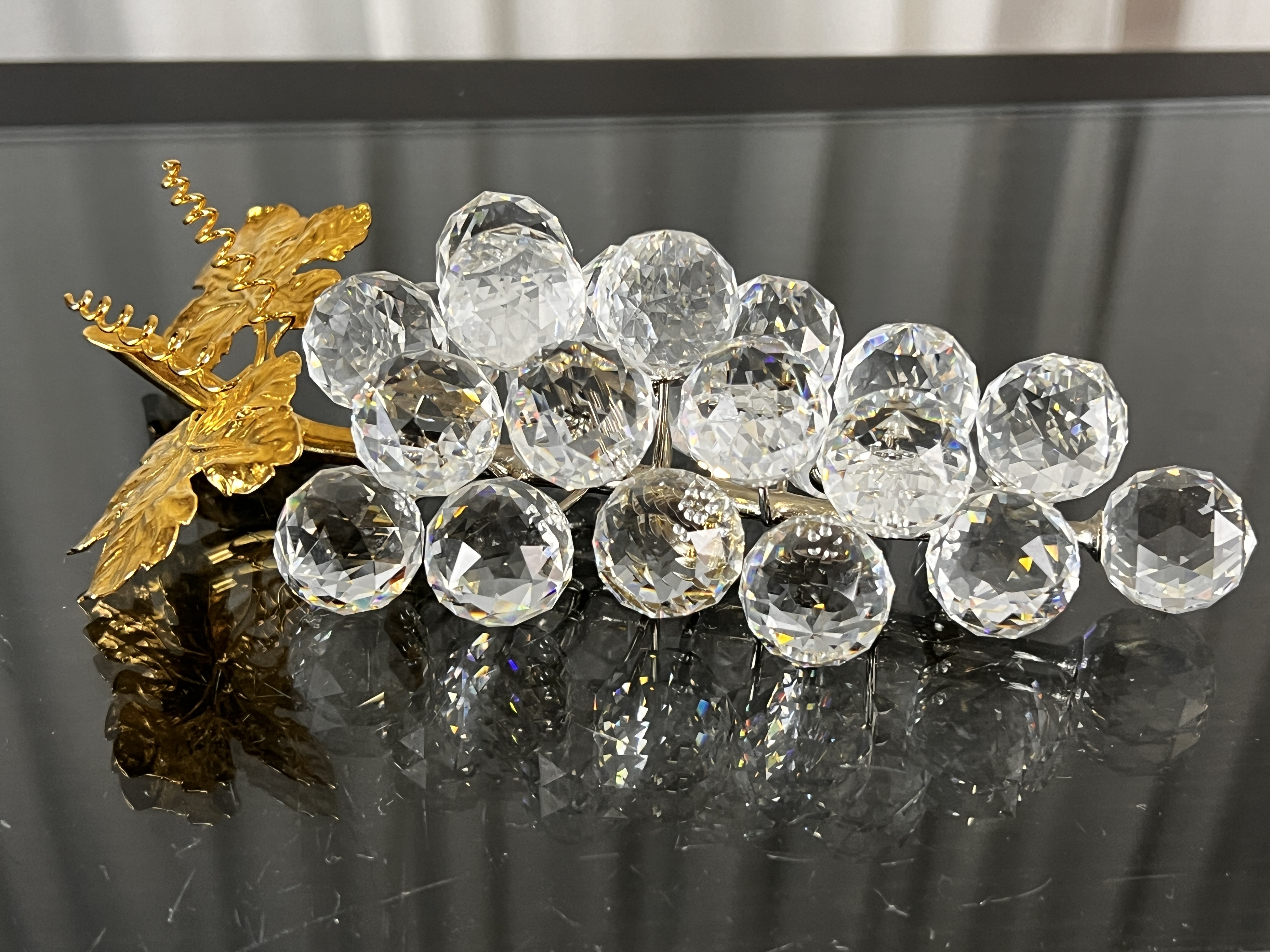 Swarovski Figur 011864 Weintrauben 17 cm. Top Zustand 