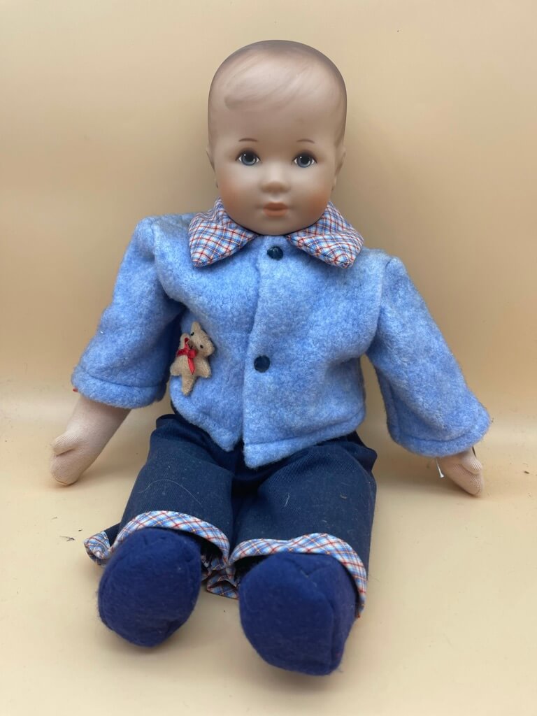 Käthe Kruse Puppe Glückskind 38 cm. - Top Zustand - Siehe Foto. 