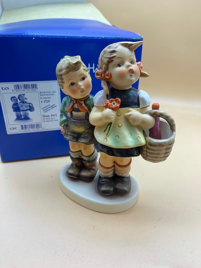 Hummel Figur  49/I Brüderlein & Schwesterlein  16,5 cm - Ovp & Zertifikat - Top Zustand