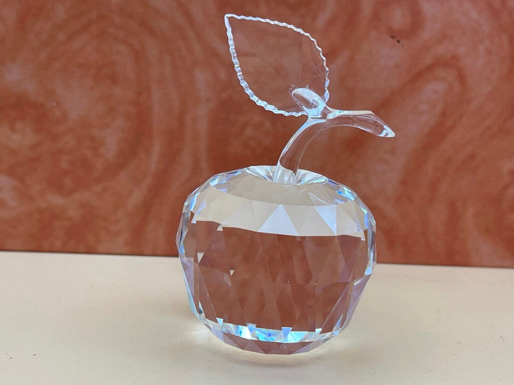  Swarovski Figur 160796 Großer Apfel 7,5 cm. Top Zustand.