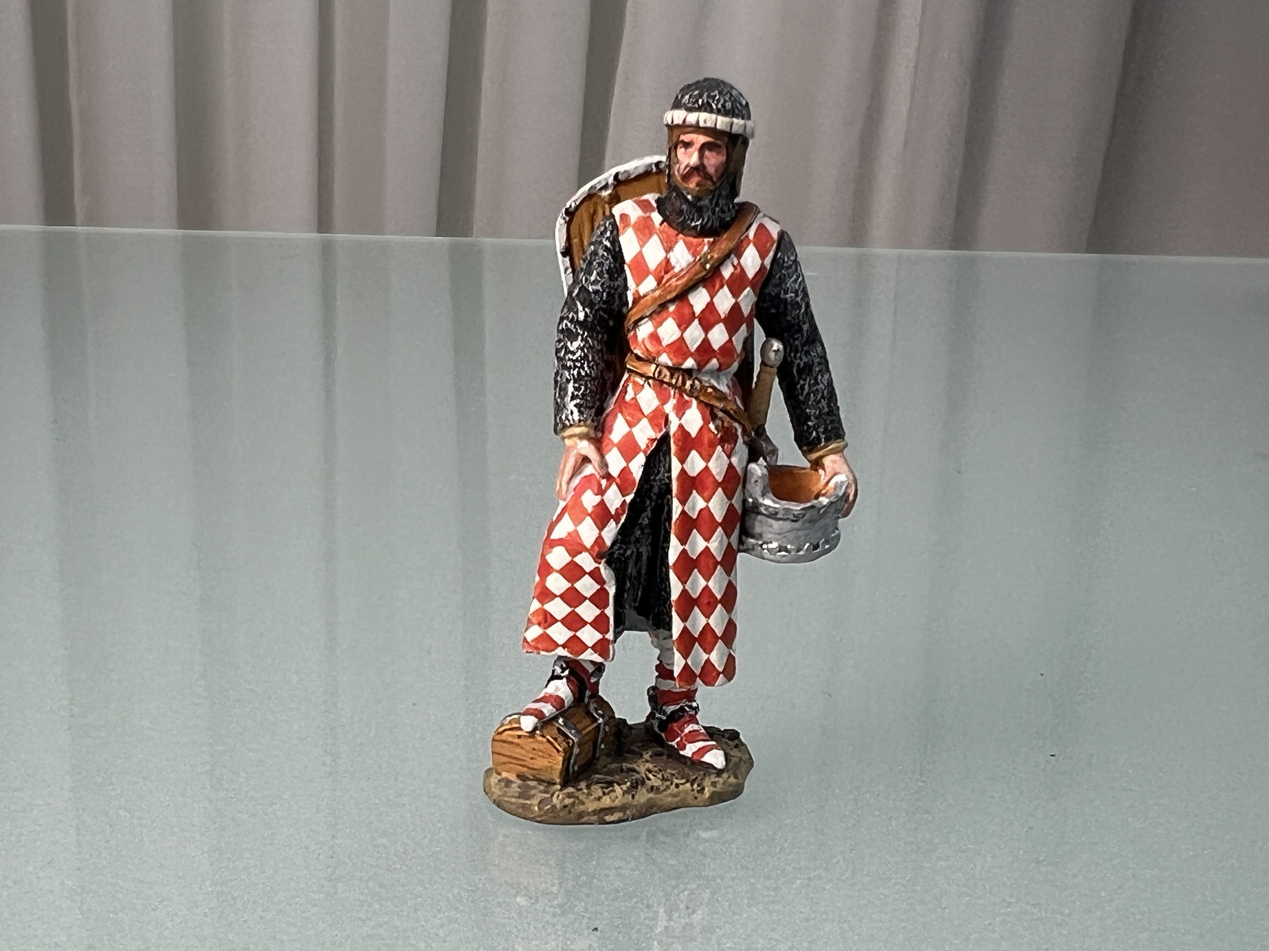 Del Prado Figur Zinn 7 cm. Top Zustand 