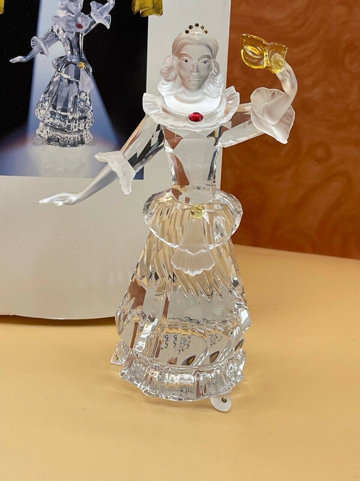 Swarovski Figur 242032 Jahresfigur 2000 Columbine 17 cm mit Ovp & Zertifikat.