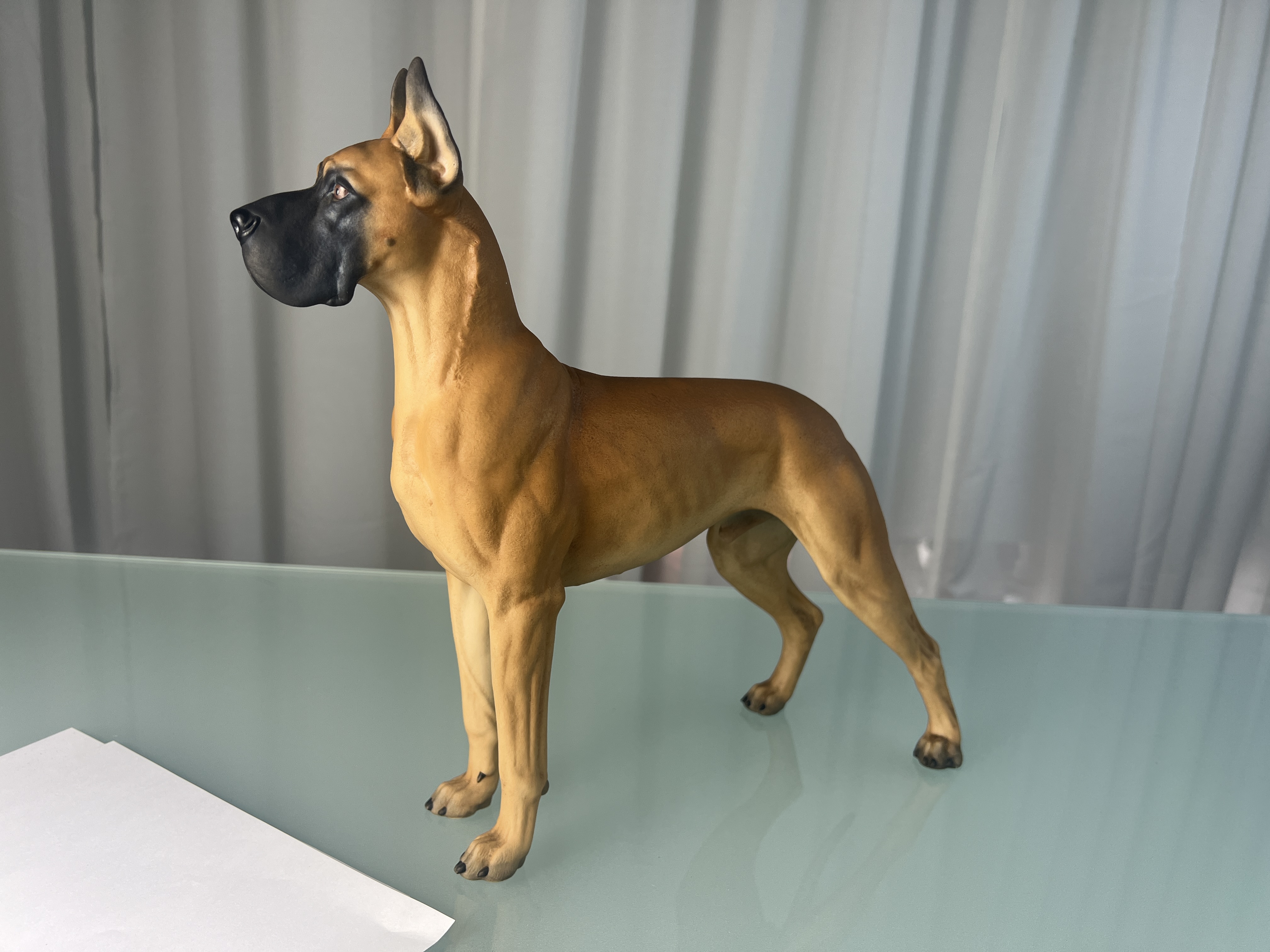 Hutschenreuther Figur Hund Dogge 30 cm Ltd. Edition auf 200 Stk. Top Zustand Hutschenreuther Figur Hund Dogge 30 cm Ltd. Edition auf 200 Stk. Top Zustand