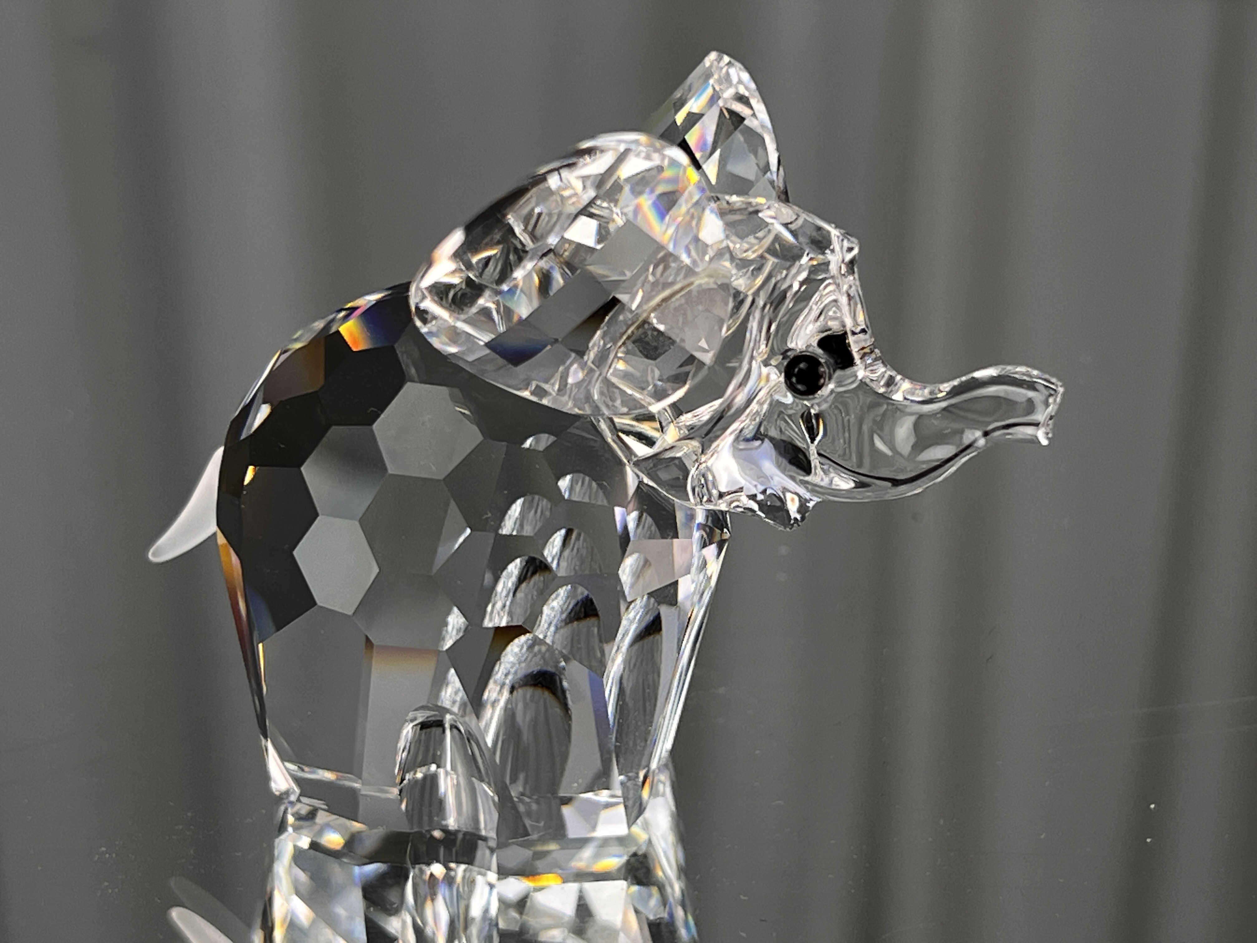 Swarovski Figur 015169 Elefant Groß 6,5 cm. Top Zustand  