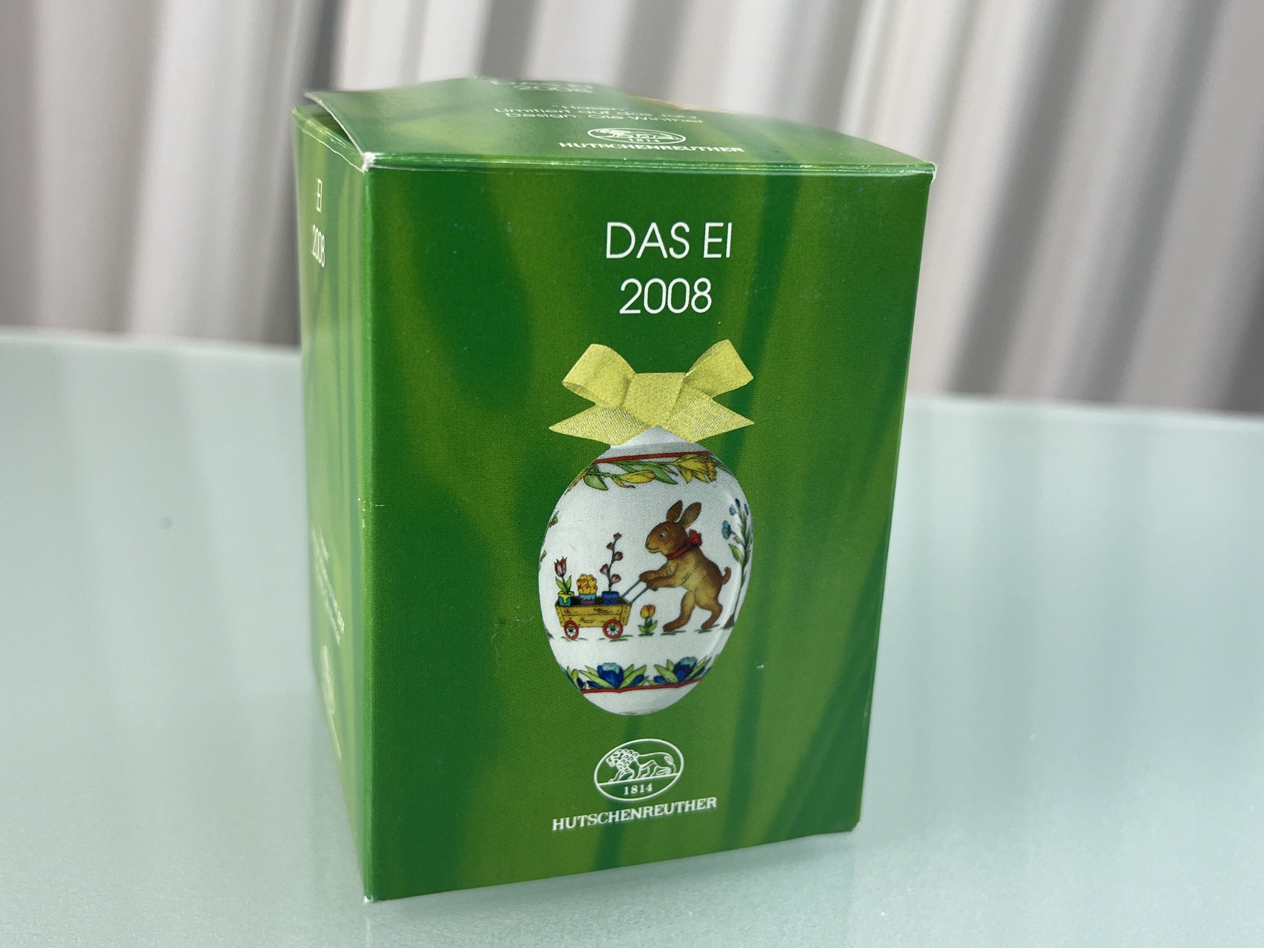  Hutschenreuther 2008 Das Ei mit Ovp. Top Zustand.     