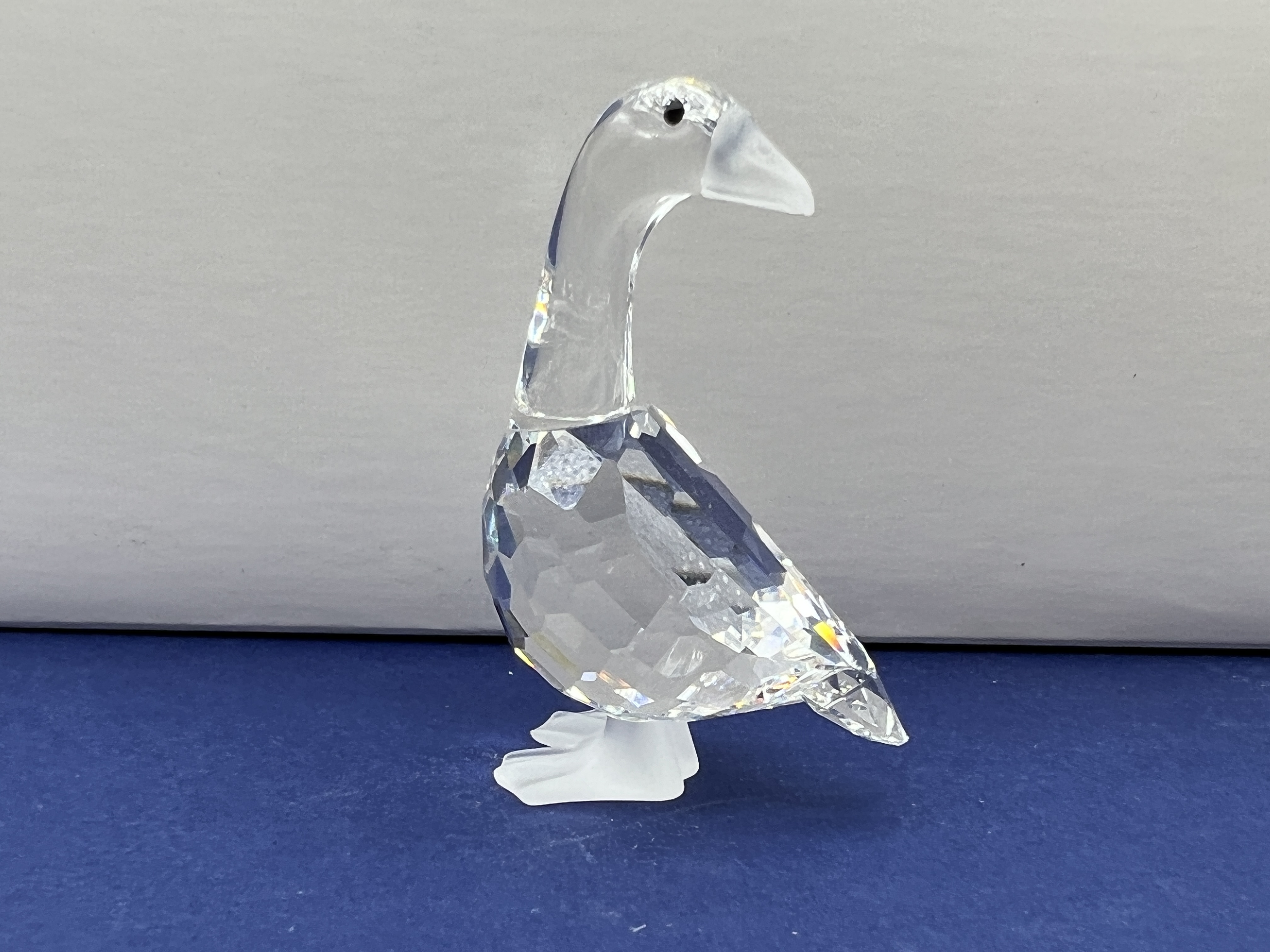  Swarovski Figur Kristall 174960 Große Gans Mutter 6,5 cm. Top Zustand 