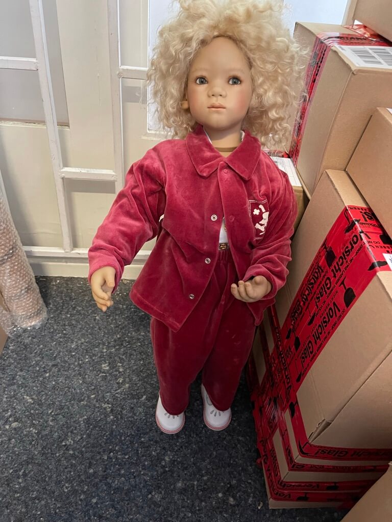 Annette Himstedt Puppe 77 cm. Top Zustand.  