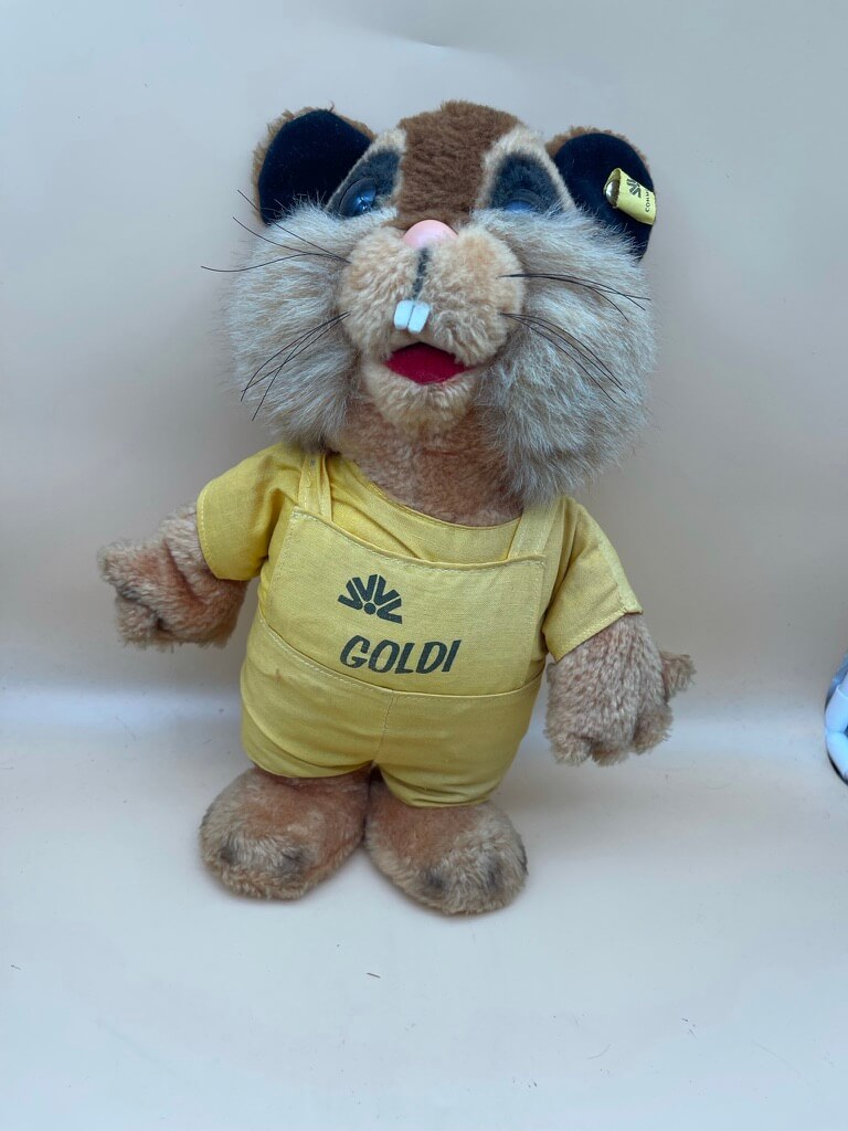 Steiff Tier 7955/32 Hamster Goldi 32 cm. Top Zustand
