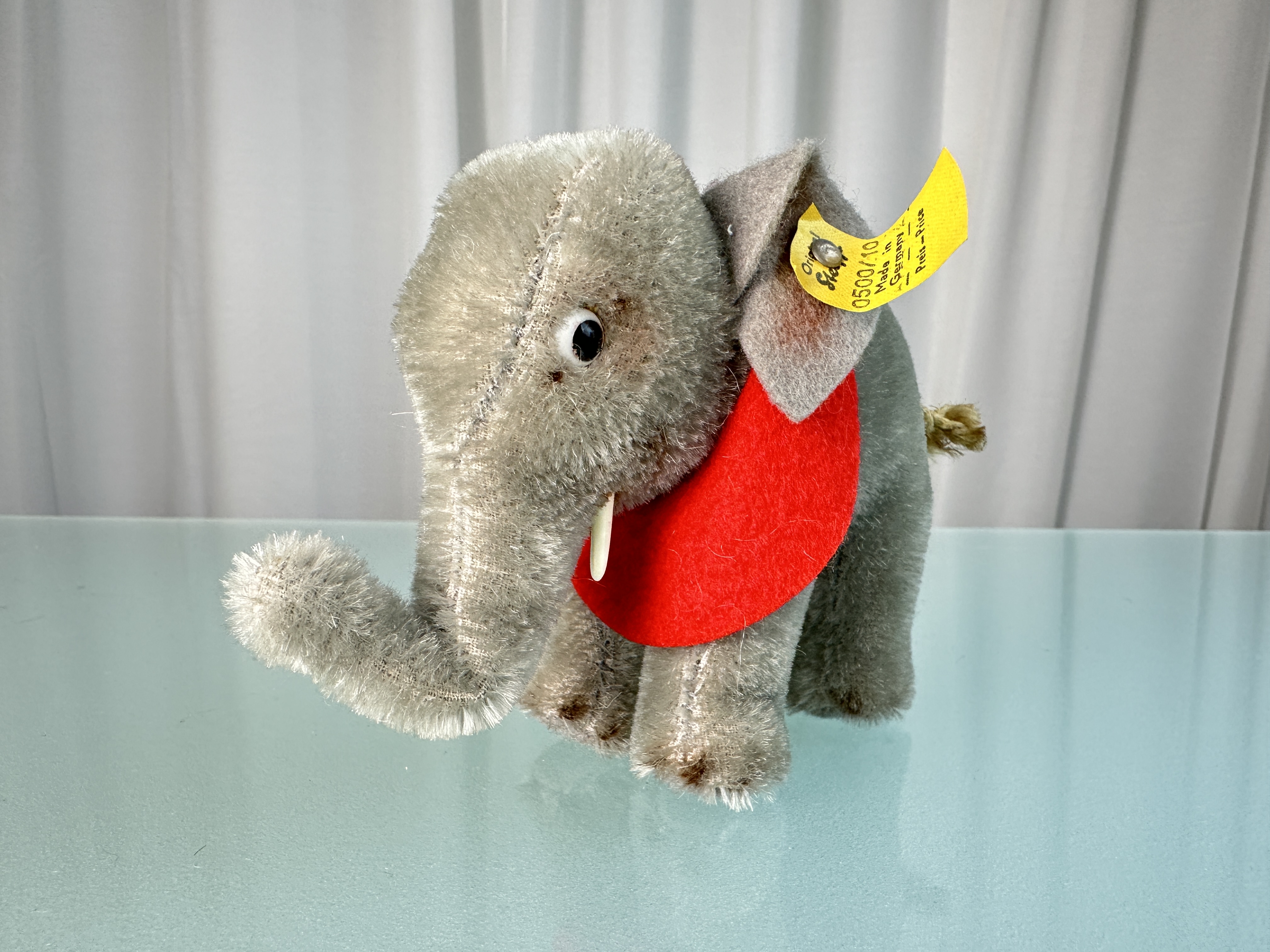 Steiff Tier 0500/10 Elefant 12 cm Top Zustand