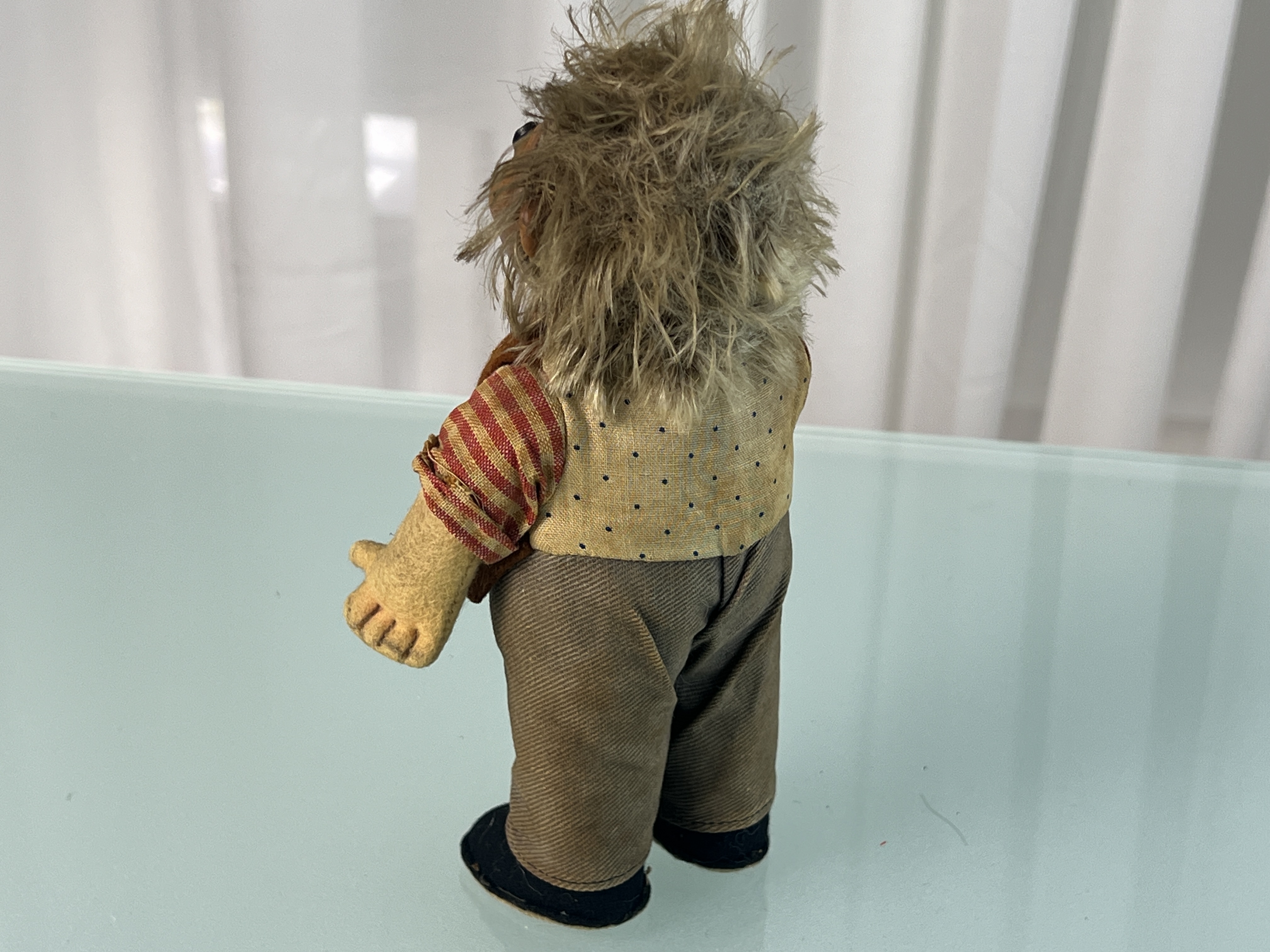 Steiff Tier Mecki Igel 17 cm. Zustand siehe Fotos 