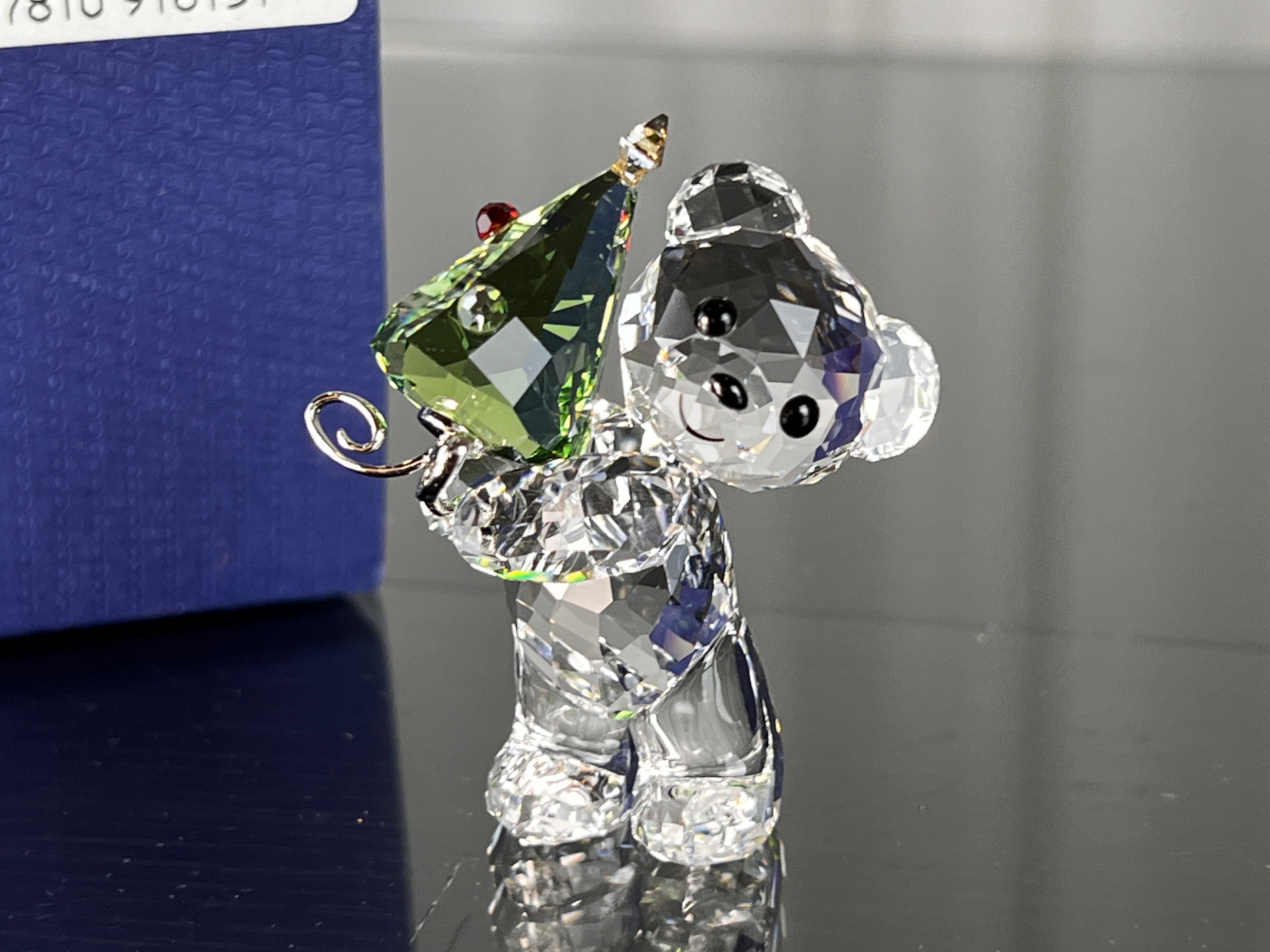 Swarovski Figur 1091815 Kris Bär 2011 Weihnachten 4,4 cm. - Top Zustand 