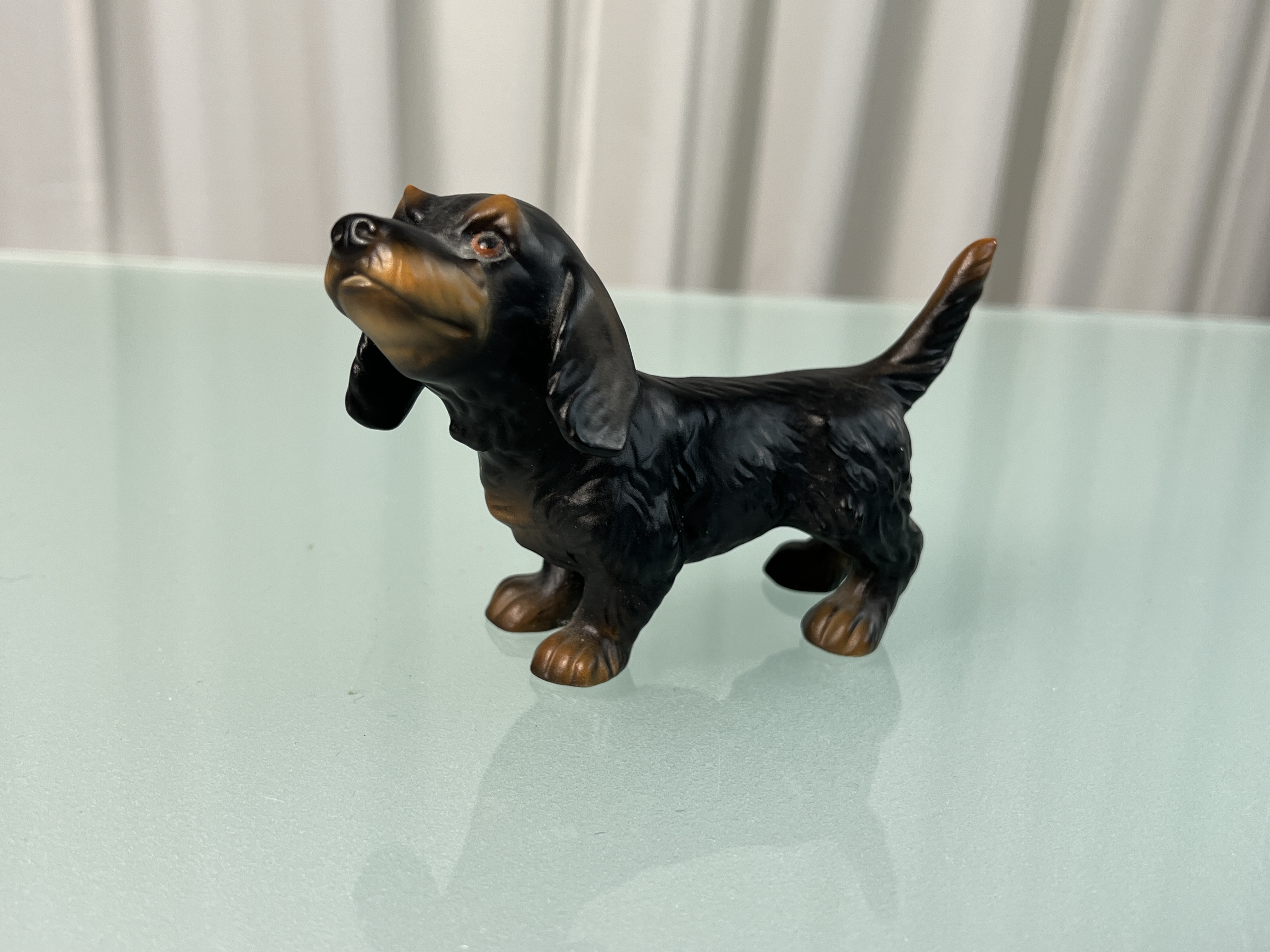 Goebel Vogel Figur Hund Dackel 9 x 12 cm. 1 Wahl Top Zustand     