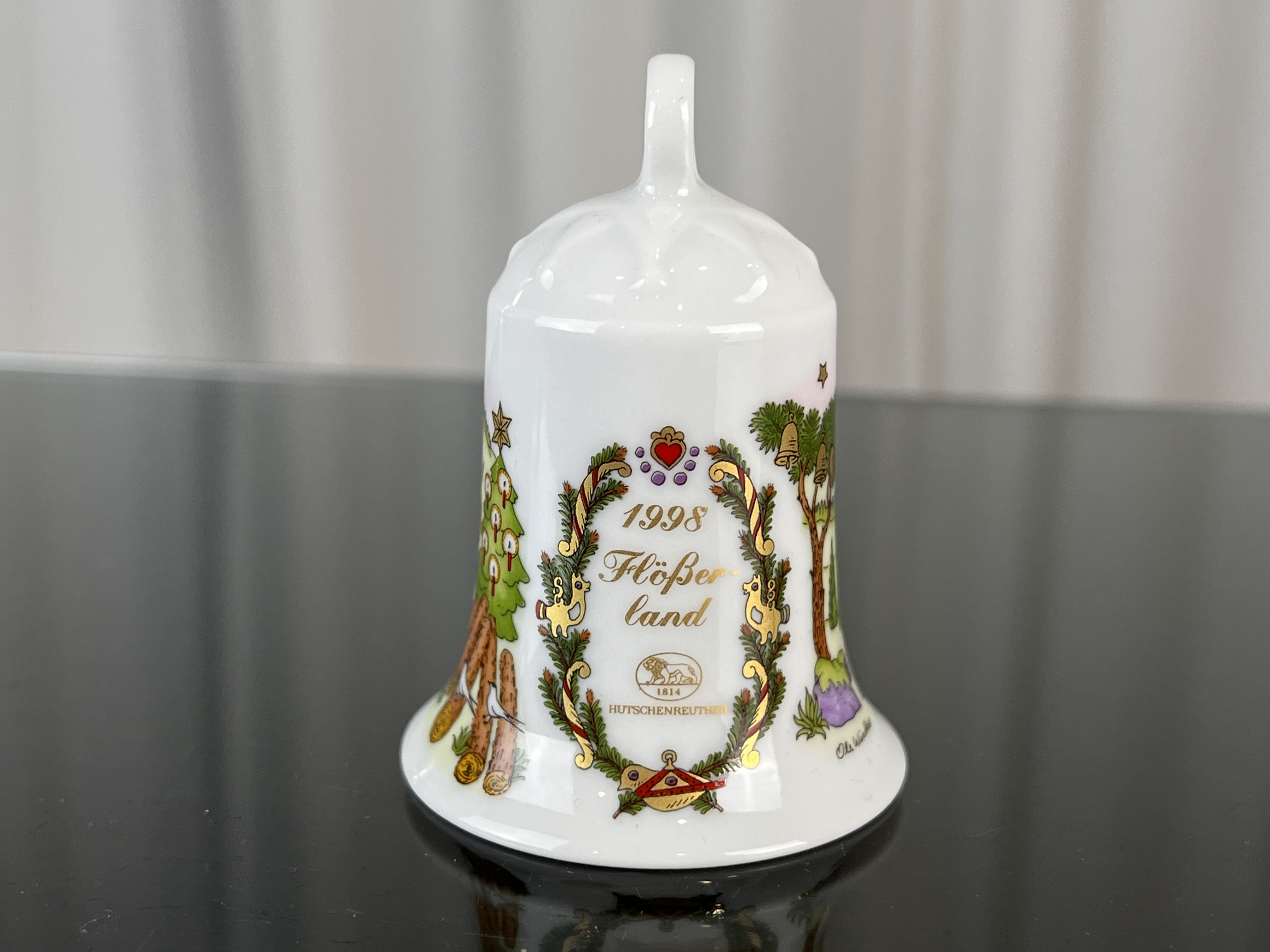  Hutschenreuther Weihnachtsglocke  7 cm. Top Zustand.    
