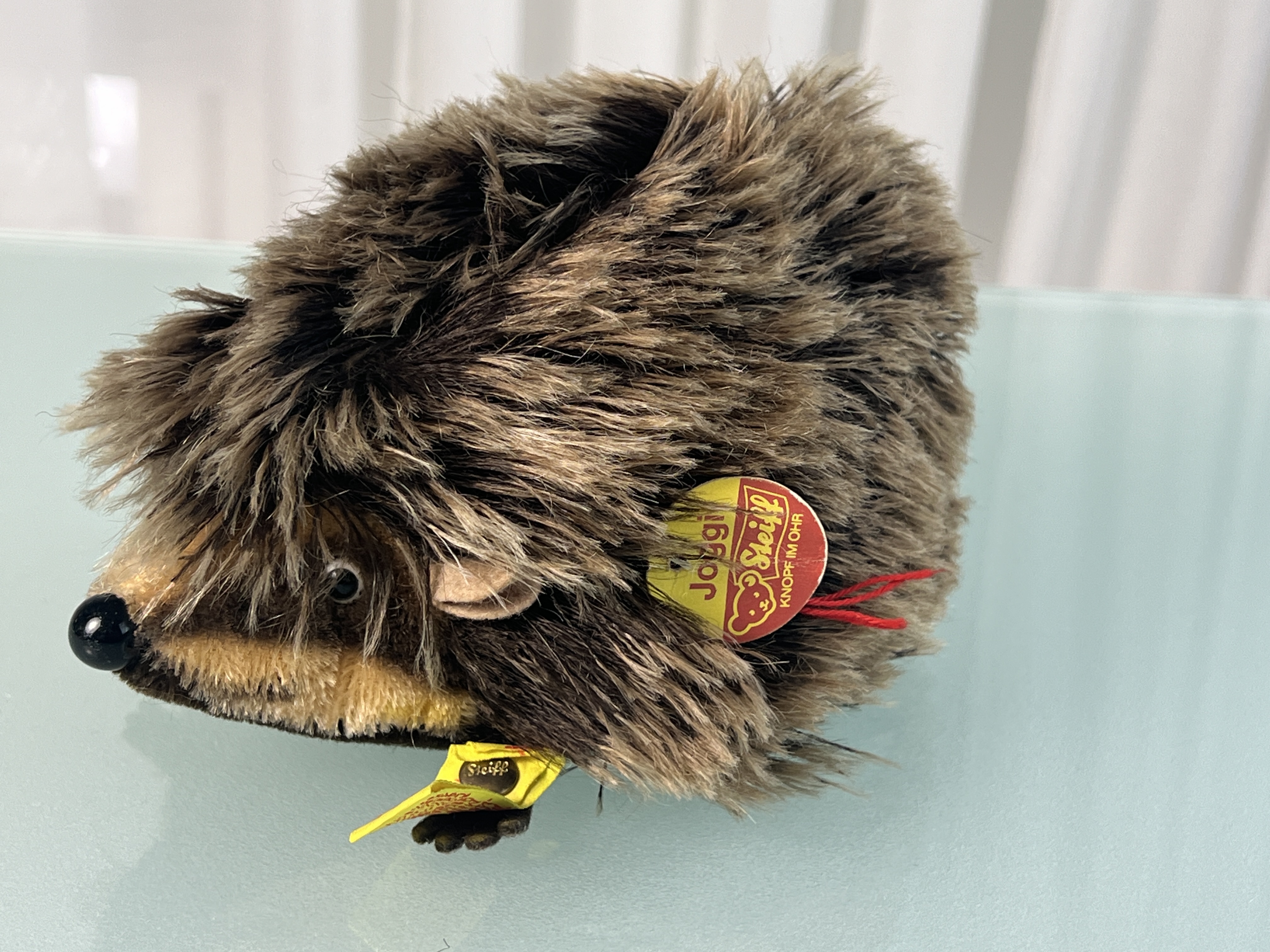 Steiff Tier Igel 10 x 17 cm. Top Zustand  