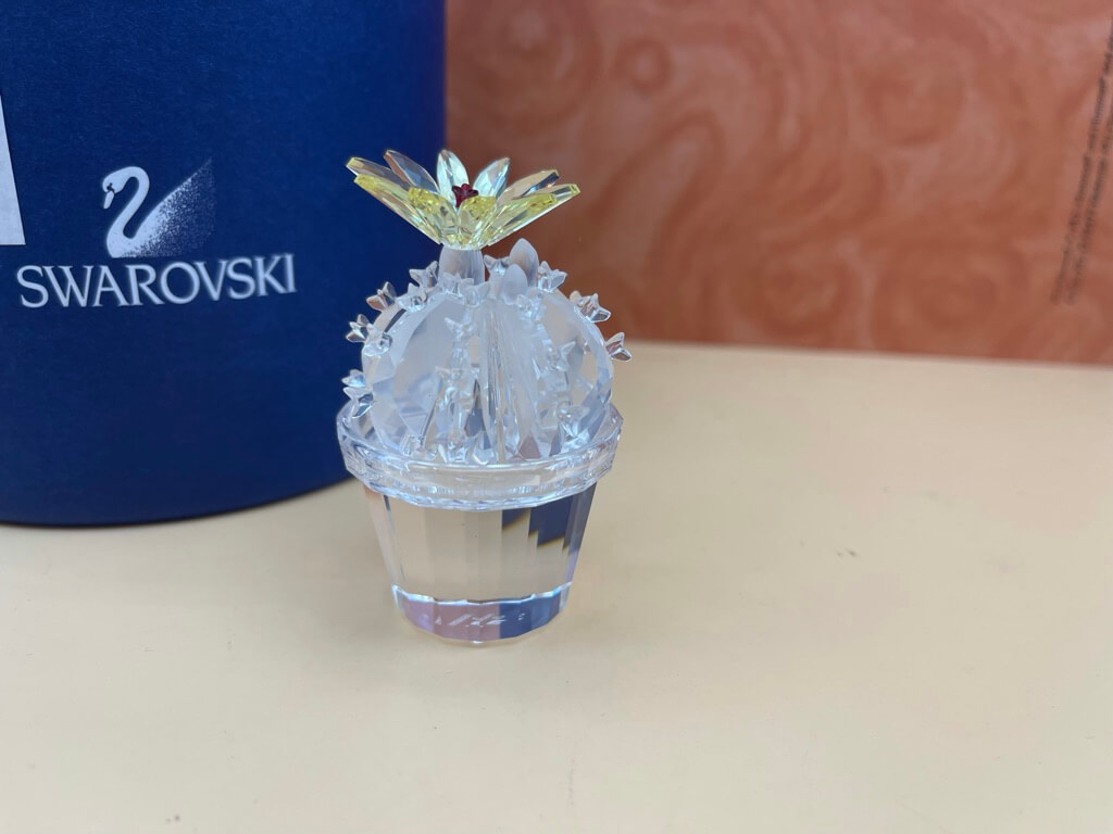 Swarovski Figur 291549 Kaktus 7 cm. Mit Ovp & Zertifikat.