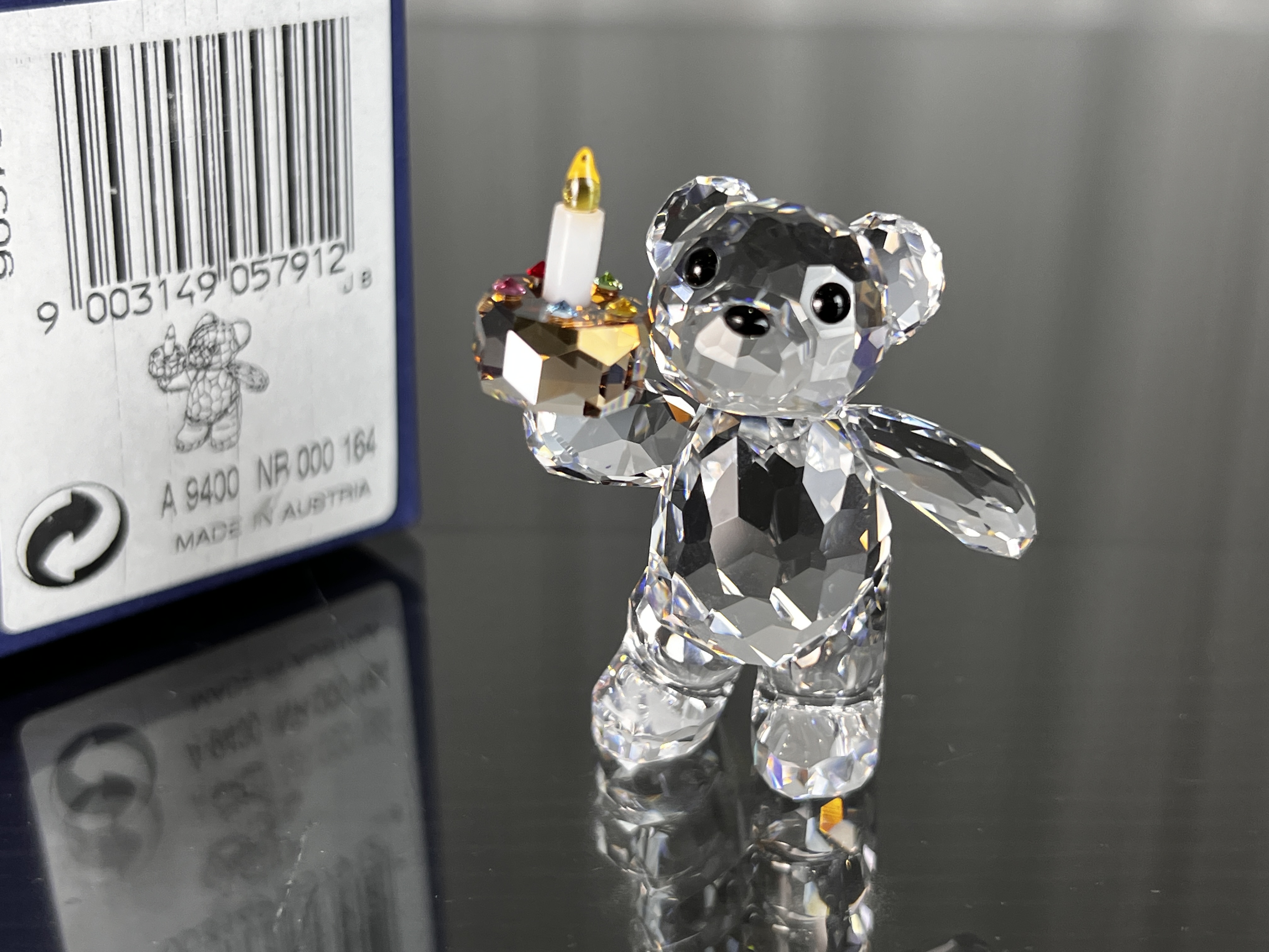  Swarovski Figur 905791 Geburtstag Kris Bär 4,7 cm. Ovp & Zertifikat - Top Zustand 