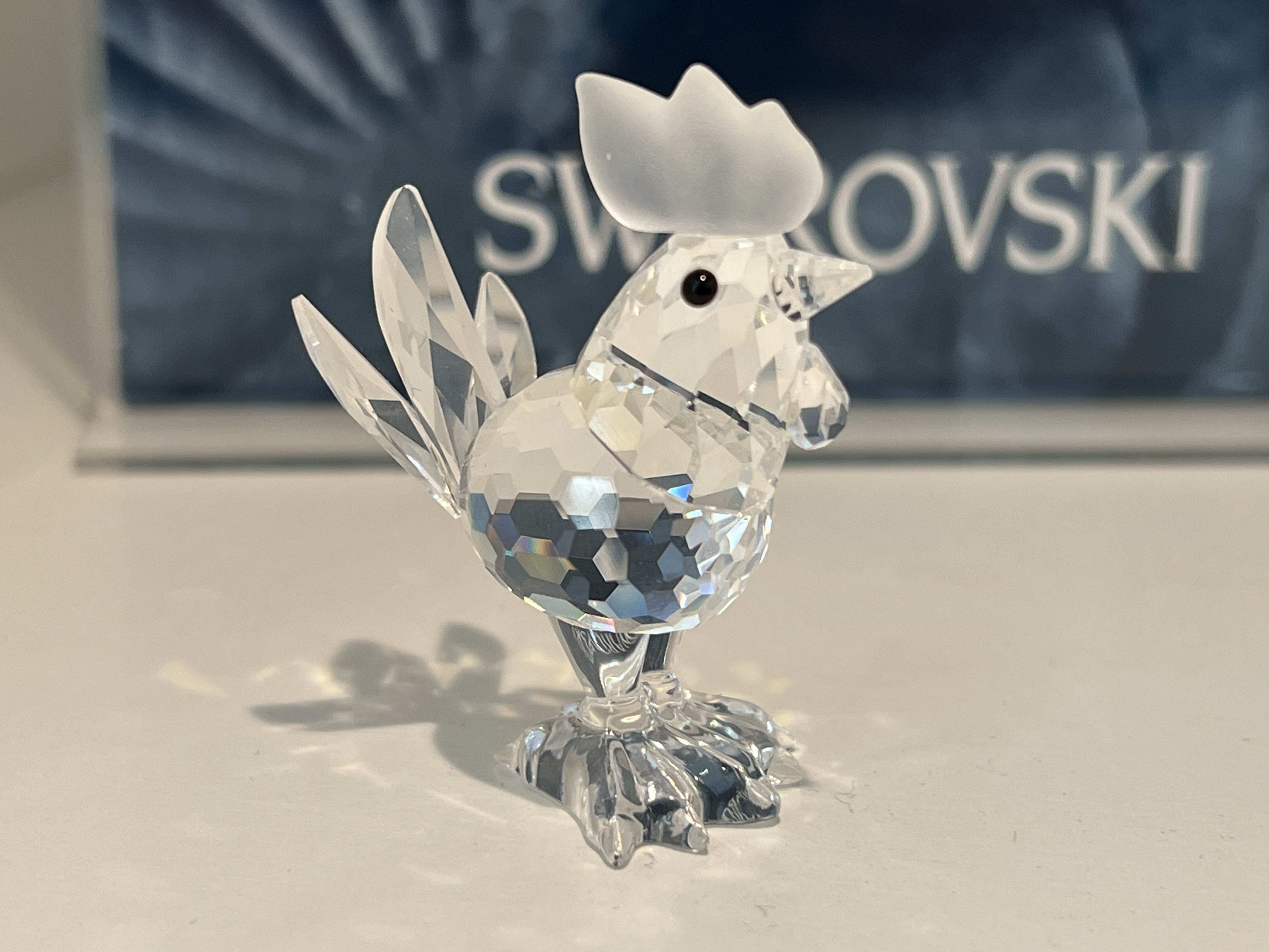 Swarovski Figur 014497 Hahn 5 cm. Top Zustand.